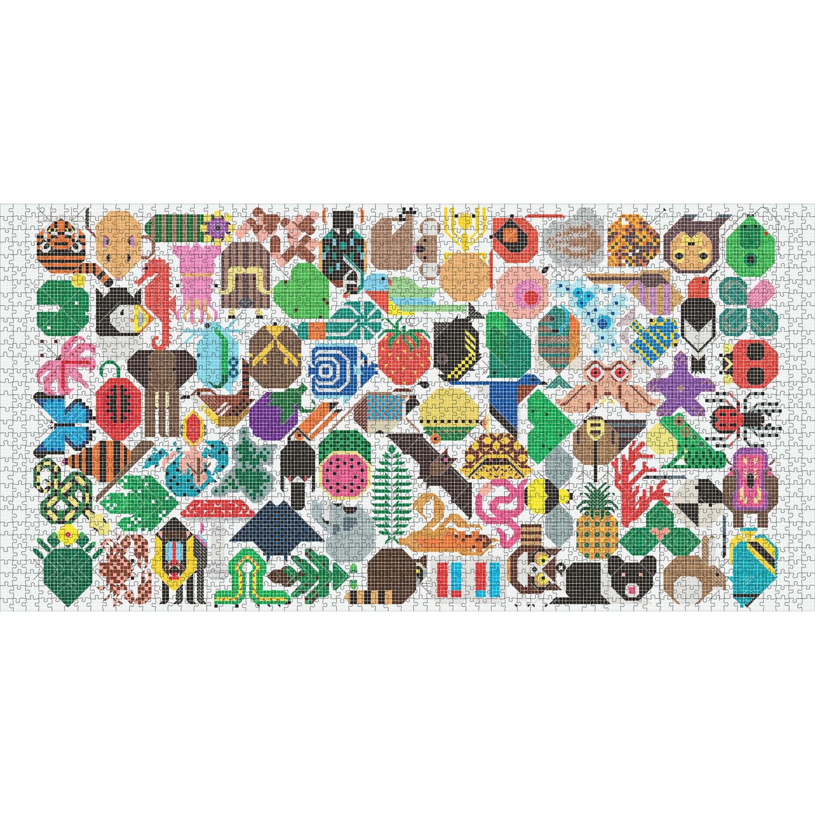 Pomegranate Charley Harper: Web of Life 2000-Piece Jigsaw Puzzle