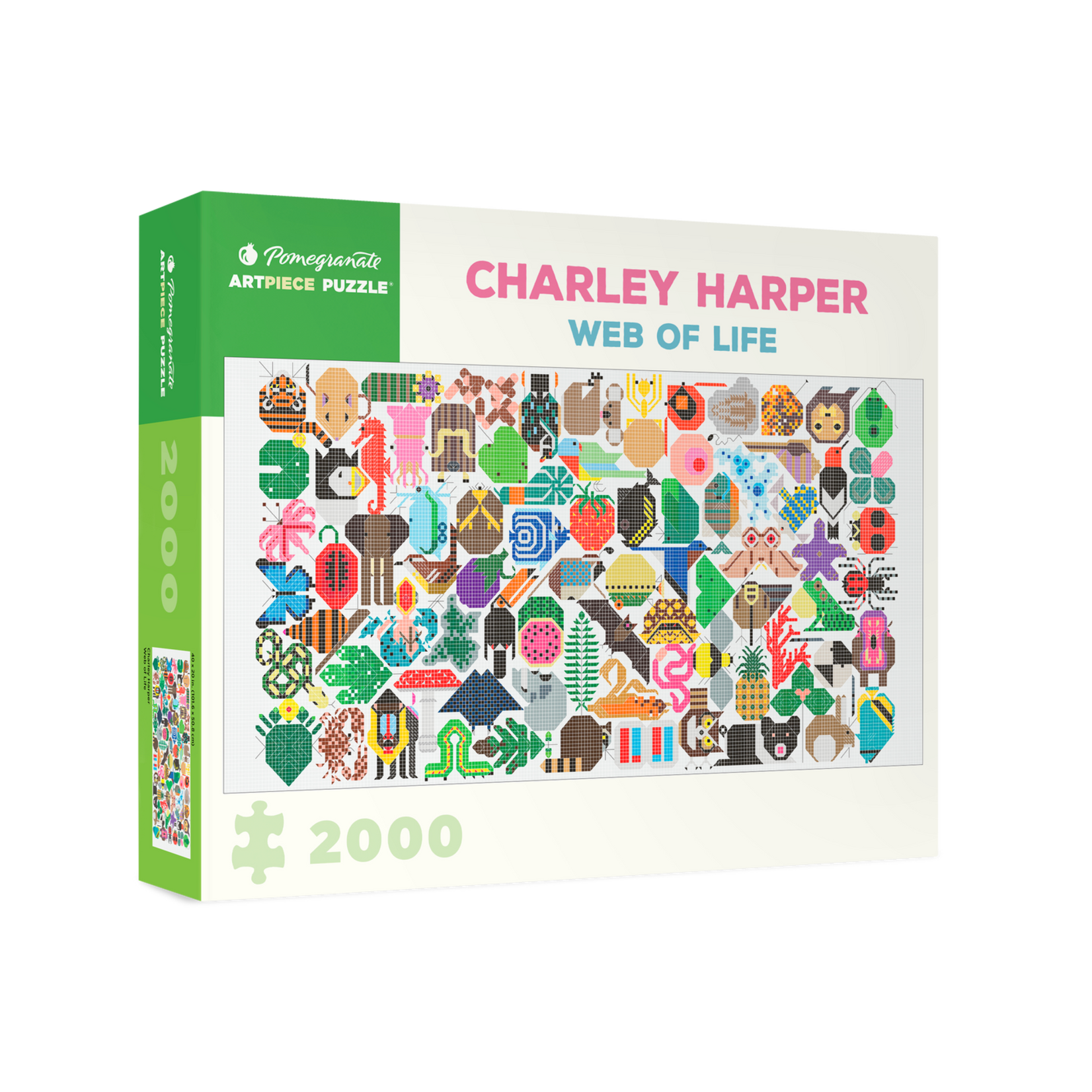 Pomegranate Charley Harper: Web of Life 2000-Piece Jigsaw Puzzle