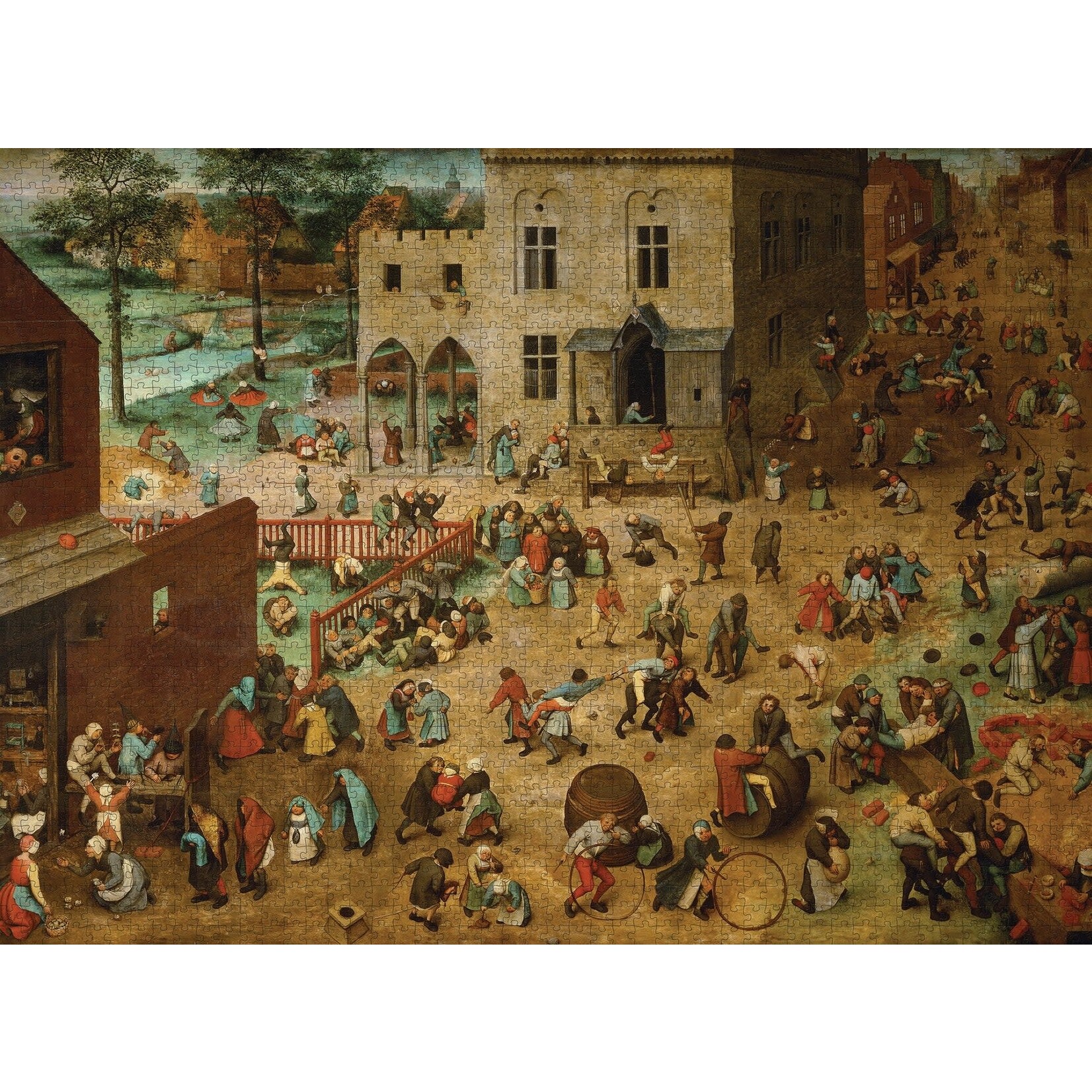 Pomegranate Pieter Bruegel: Children’s Games 2000-Piece Jigsaw Puzzle