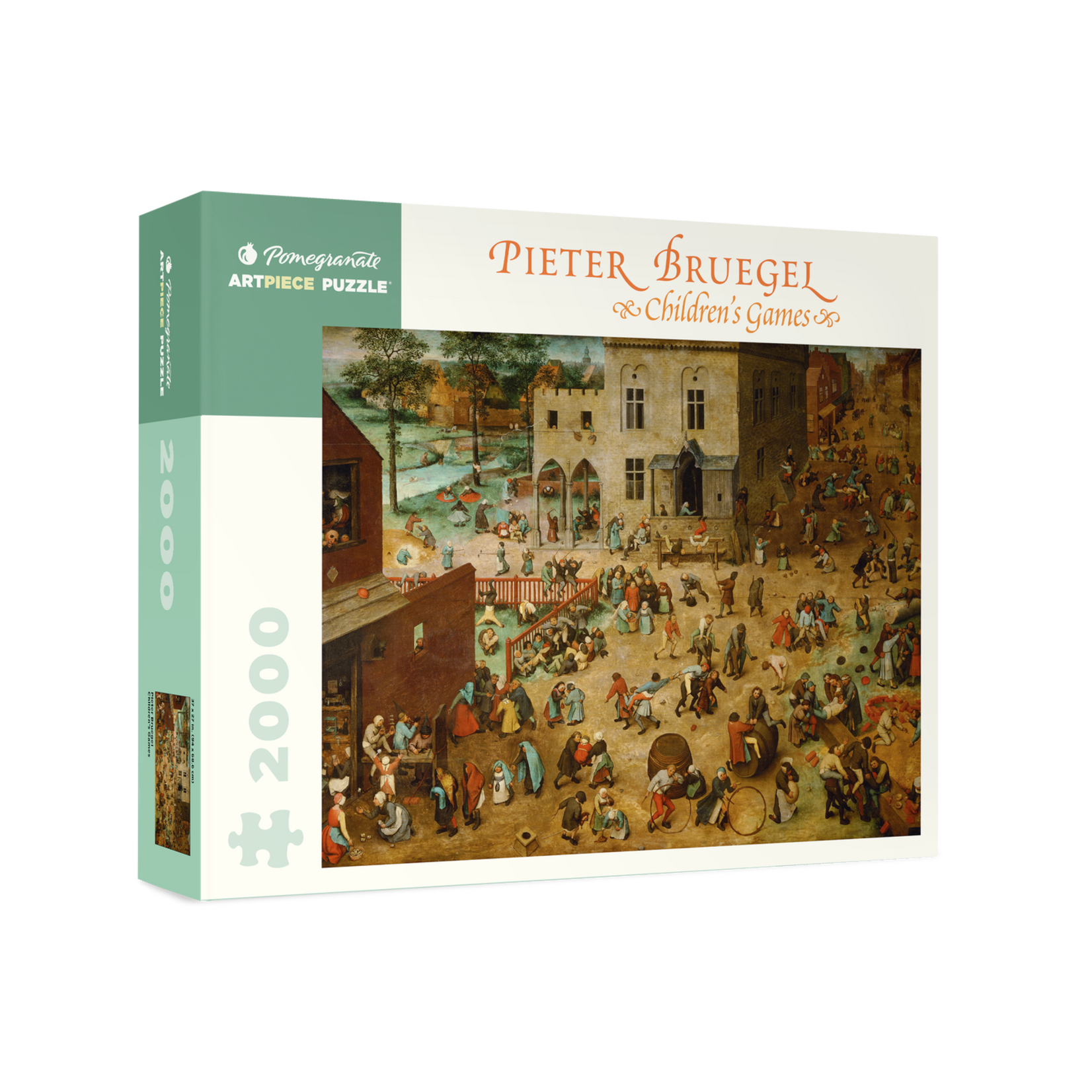 Pomegranate Pieter Bruegel: Children’s Games 2000-Piece Jigsaw Puzzle