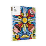 Pomegranate David Cohen: Butterfly Rose Window 1000-Piece Jigsaw Puzzle