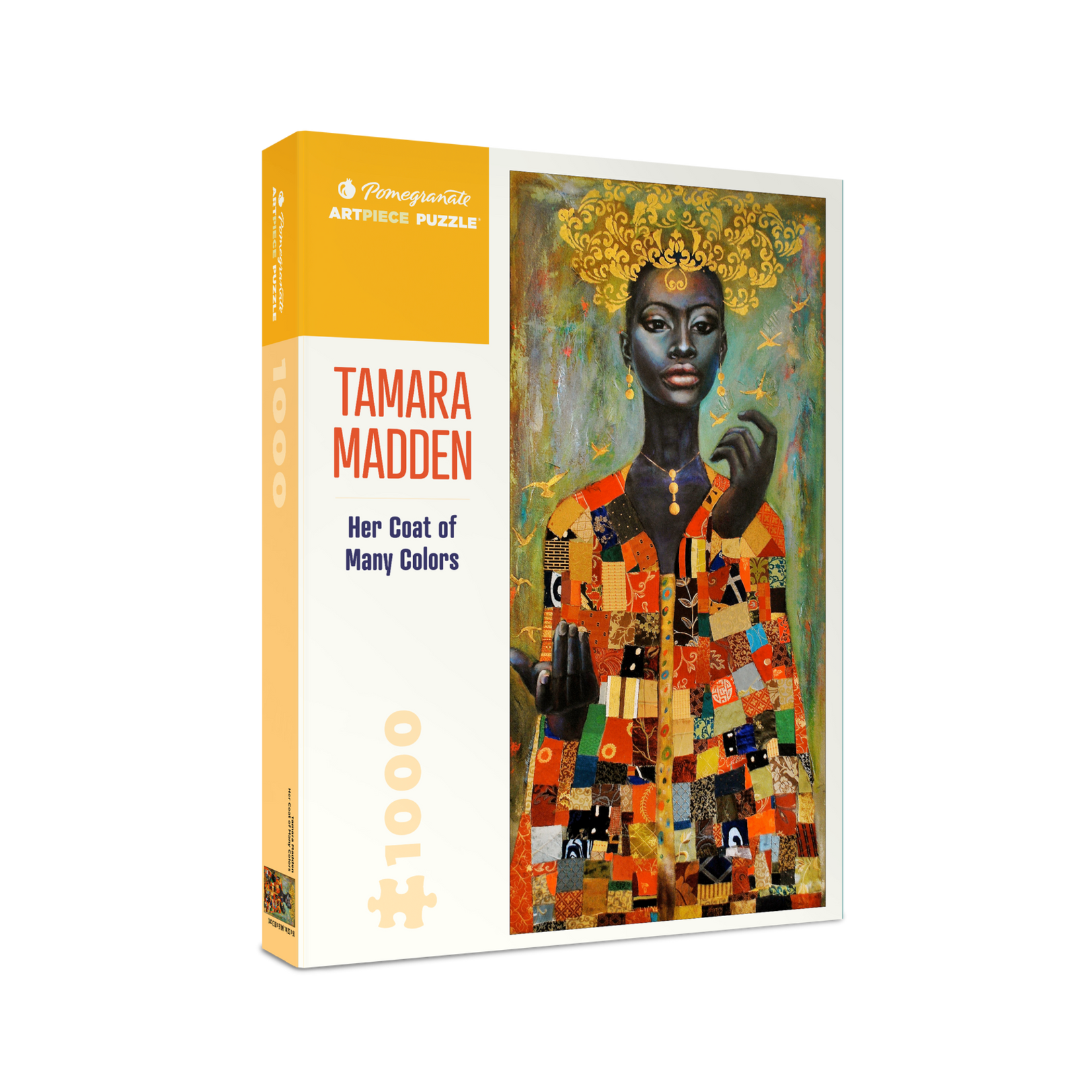 Pomegranate Tamara Madden: Her Coat of Many Colors 1000-Piece Jigsaw Puzzle