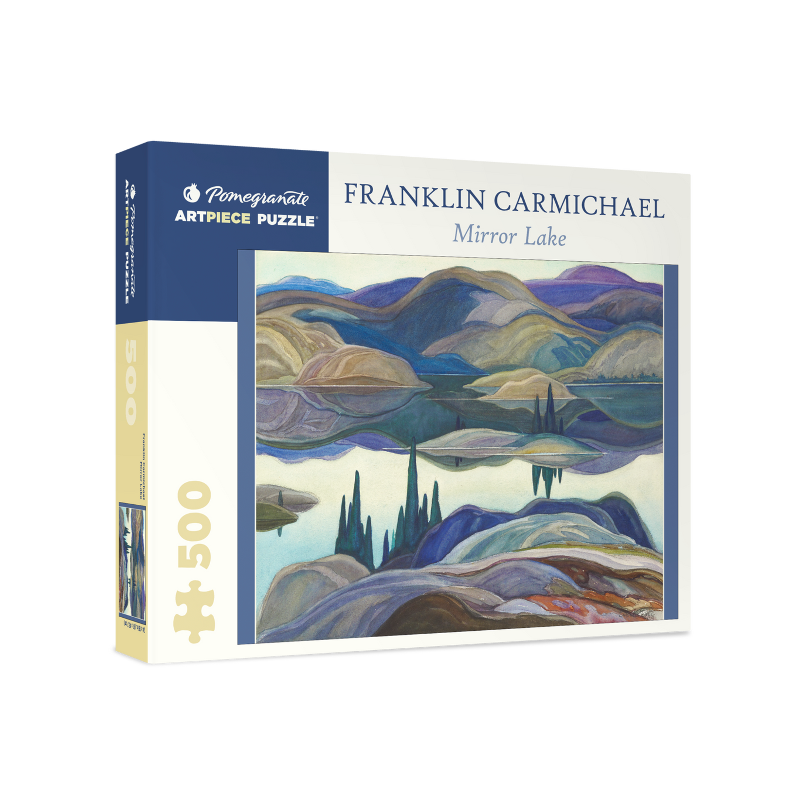 Pomegranate Franklin Carmichael: Mirror Lake 500-Piece Jigsaw Puzzle