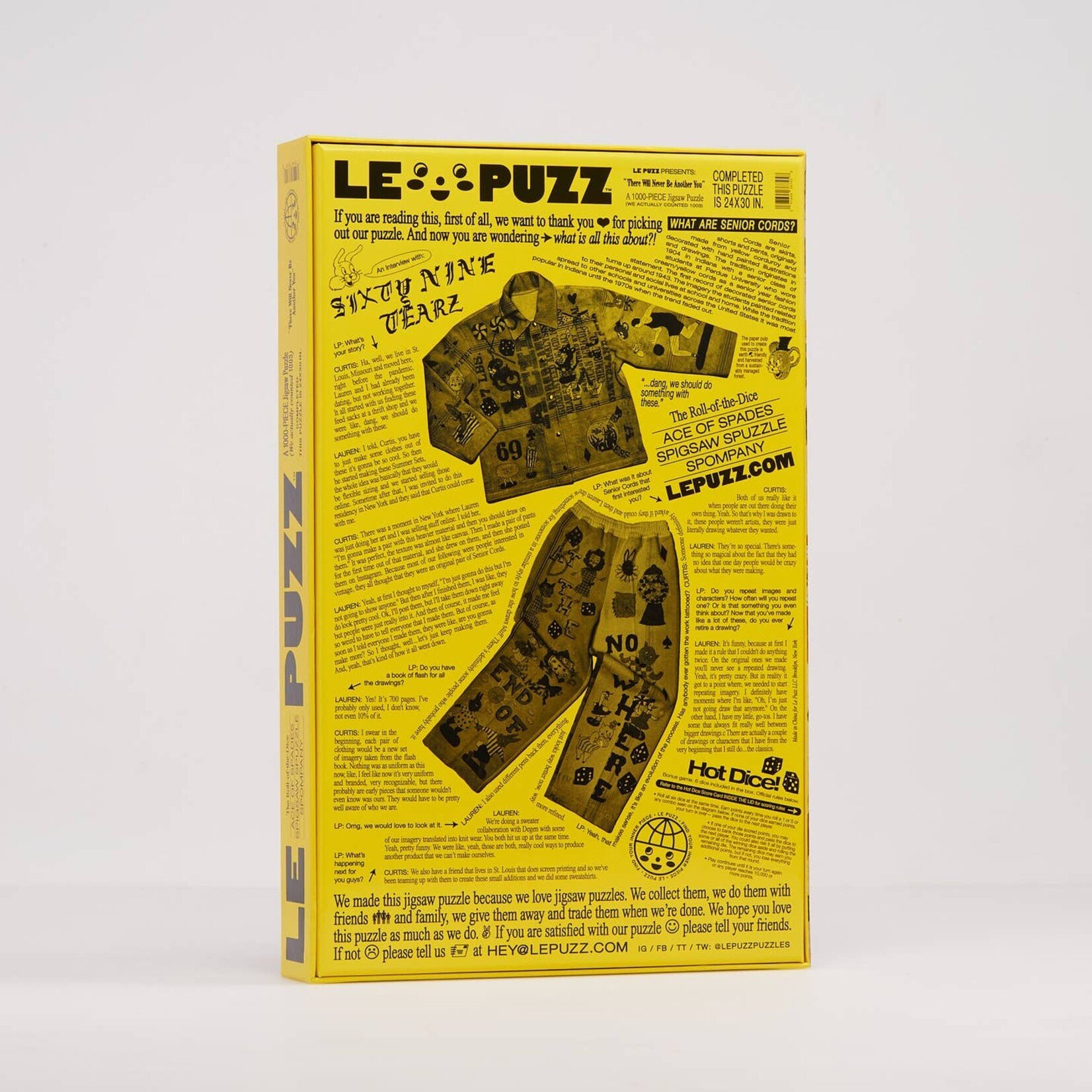 Le Puzz There Will Never Be Another You 1000 Piece Puzzle