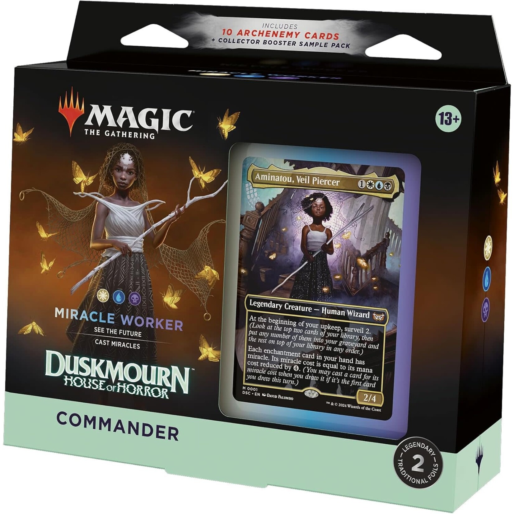 Wizards of the Coast PREORDER Duskmourn: House of Horror Commander Deck - Miracle Worker