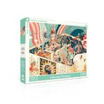 New York Puzzle Co Victo Ngai - Unboxing Christmas 1000 Piece Puzzle