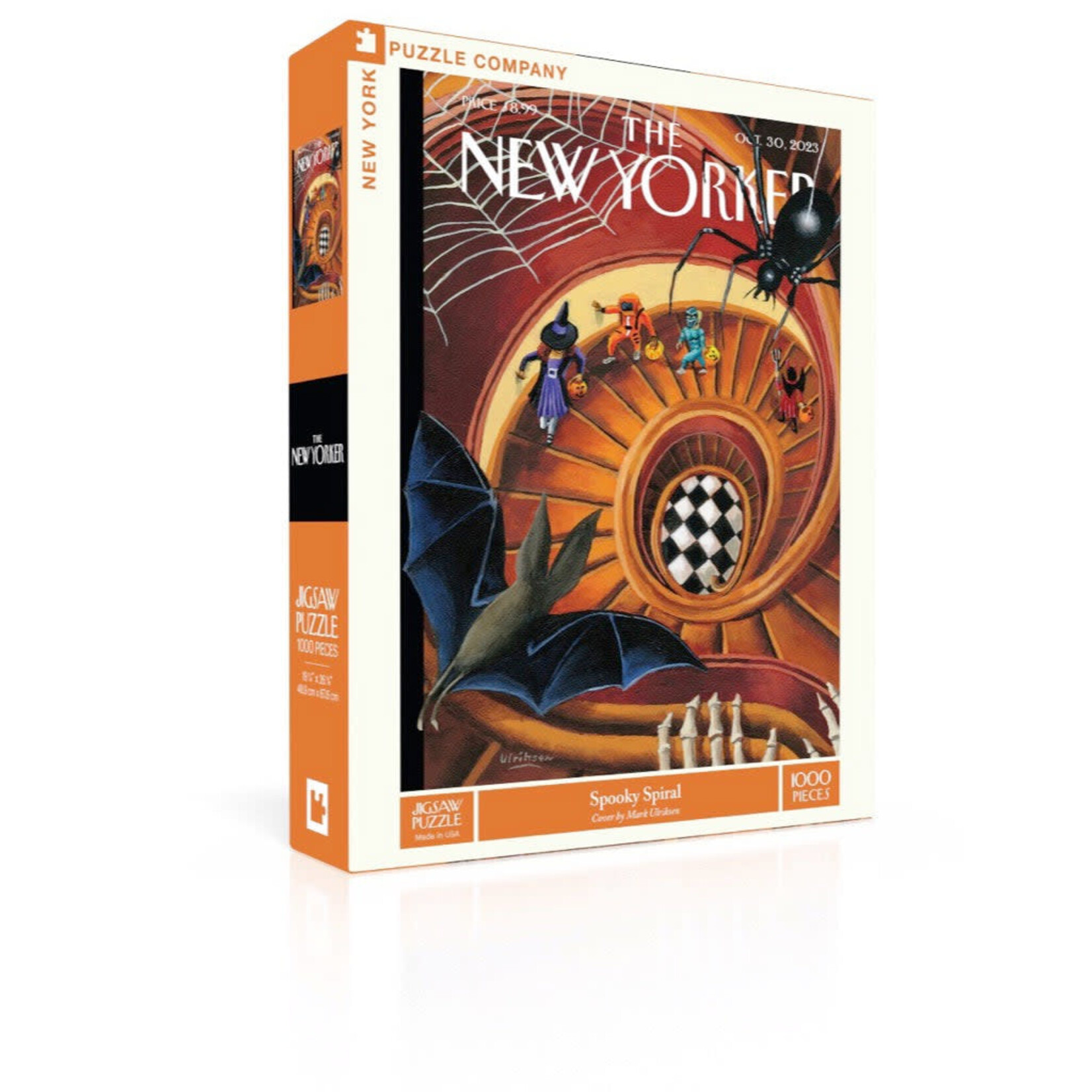 New York Puzzle Co New Yorker, The - Spooky Spiral 1000 Piece Puzzle