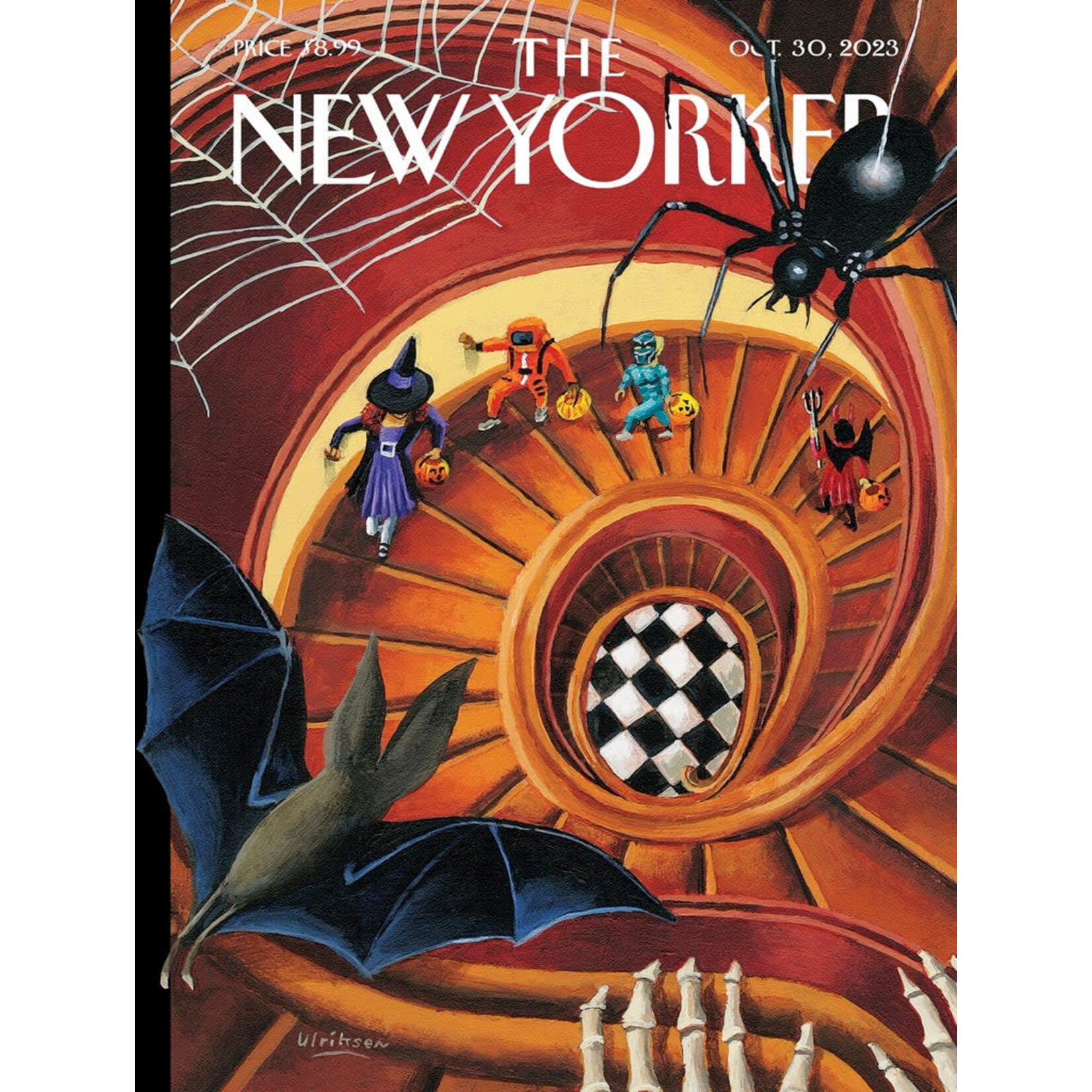 New York Puzzle Co New Yorker, The - Spooky Spiral 1000 Piece Puzzle