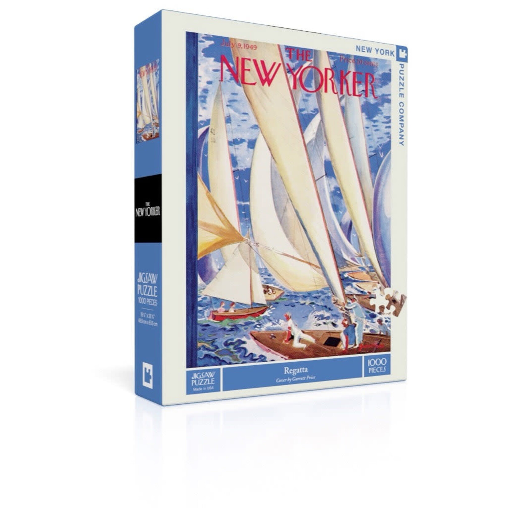 New York Puzzle Co New Yorker, The - Regatta 1000 Piece Puzzle