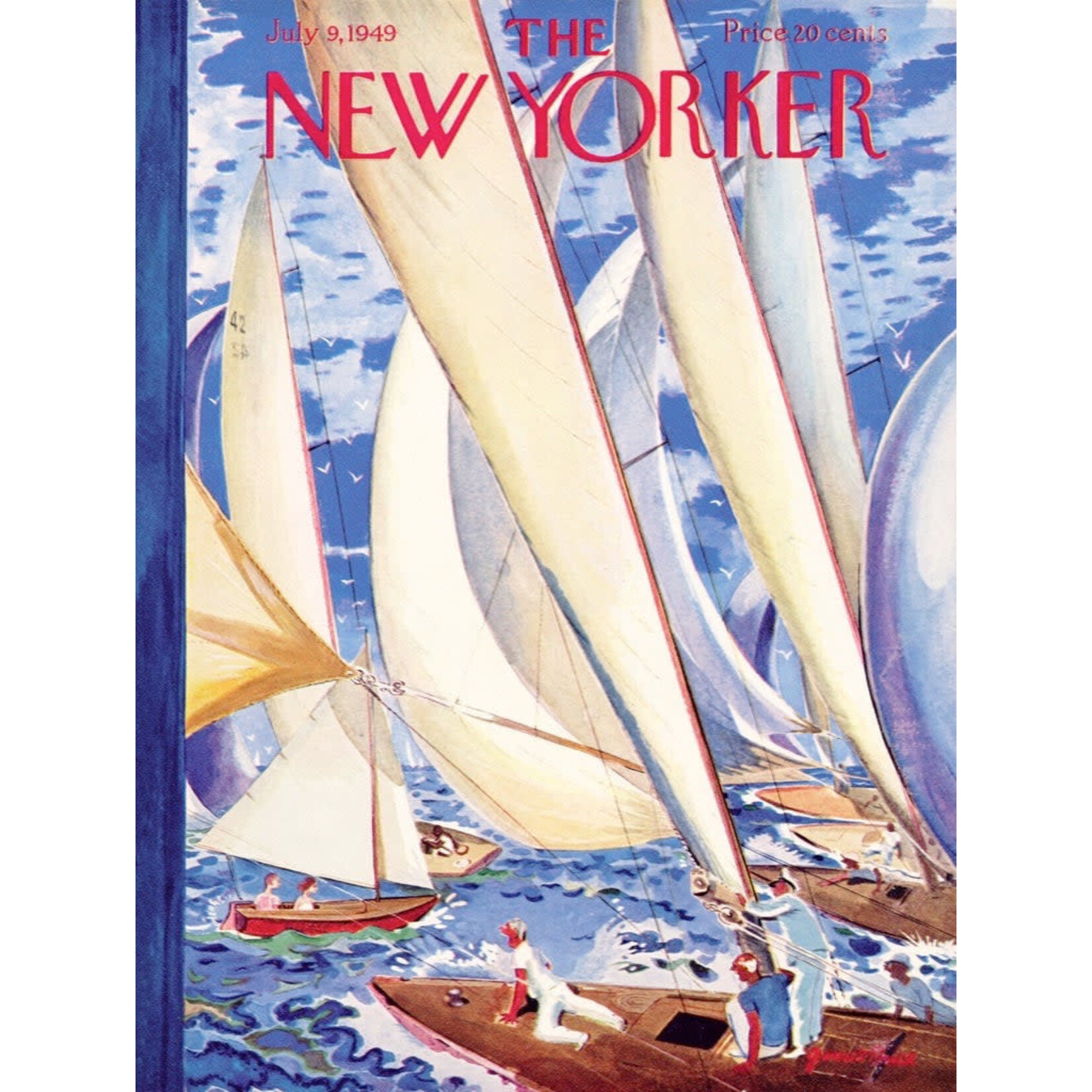 New York Puzzle Co New Yorker, The - Regatta 1000 Piece Puzzle