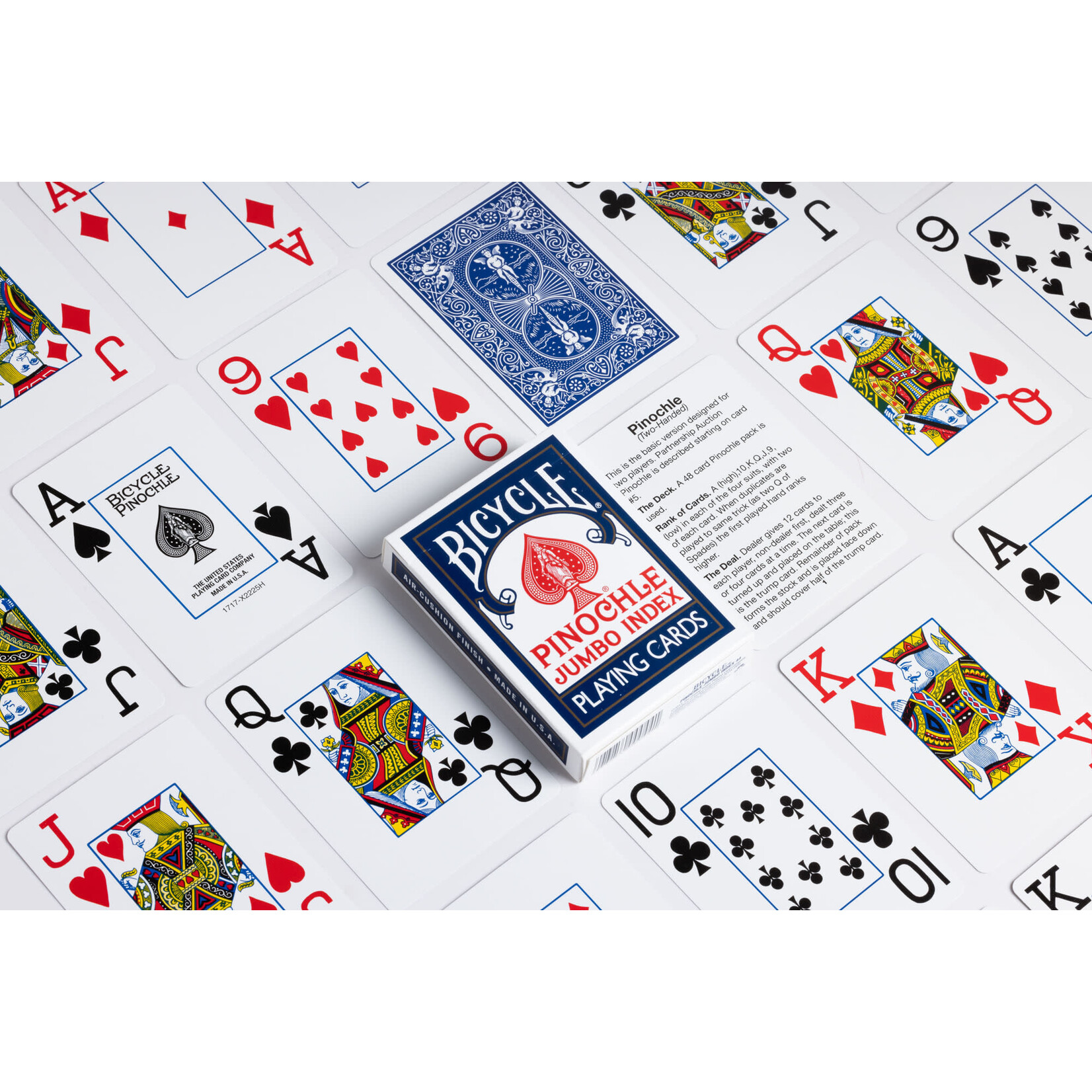 Bicycle Bicycle Playing Cards: Pinochle Jumbo Index
