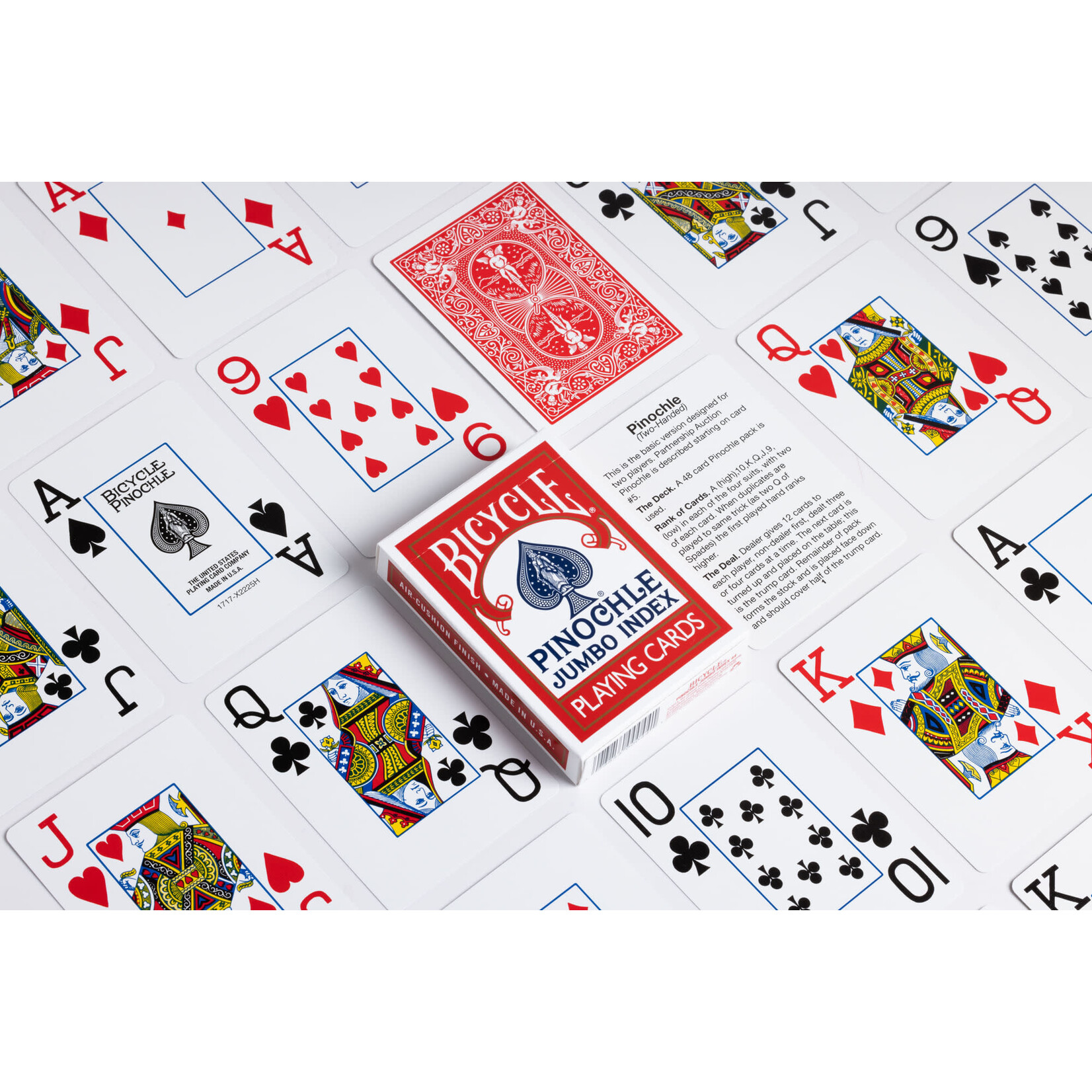 Bicycle Bicycle Playing Cards: Pinochle Jumbo Index