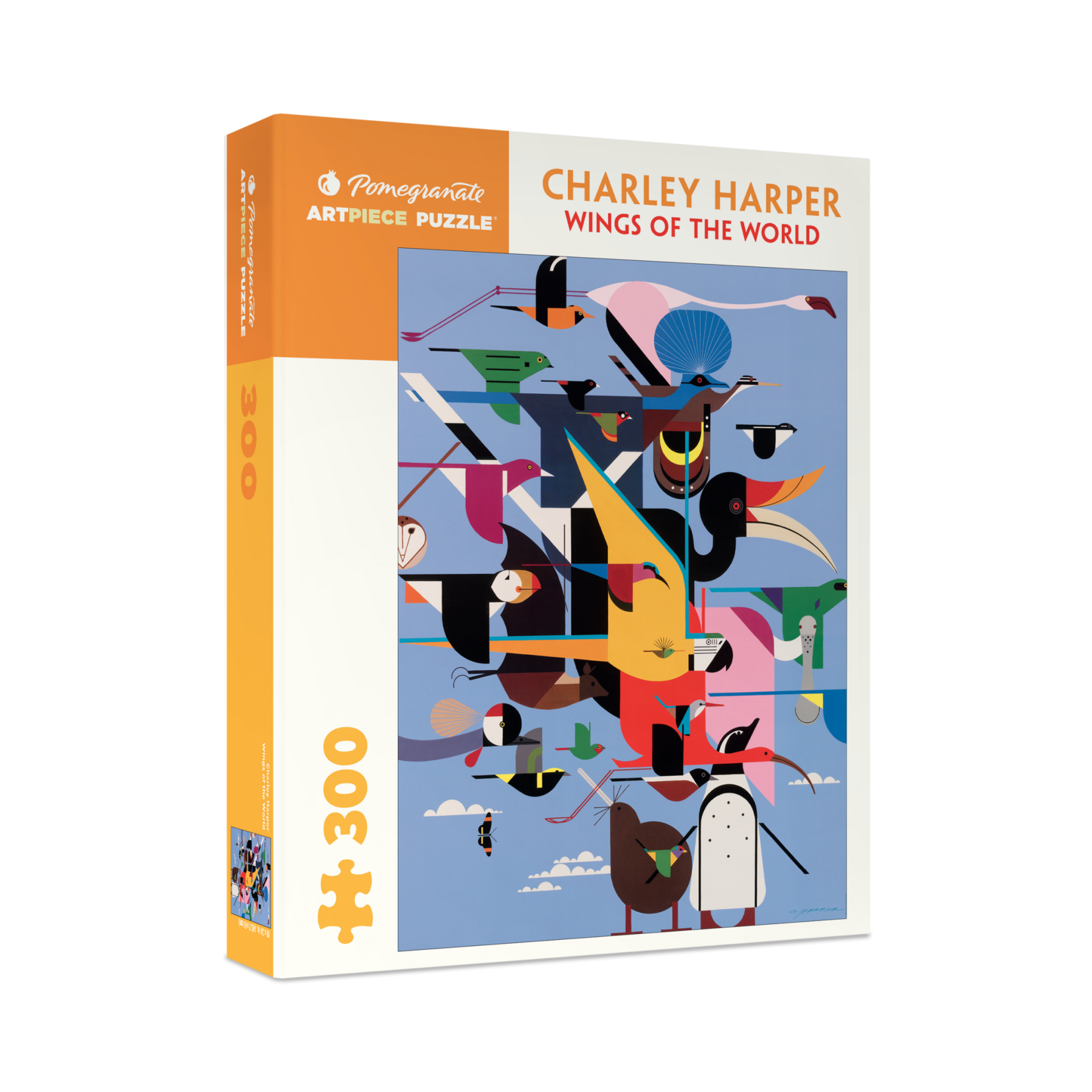 Pomegranate Charley Harper: Wings of the World 300-piece Jigsaw Puzzle