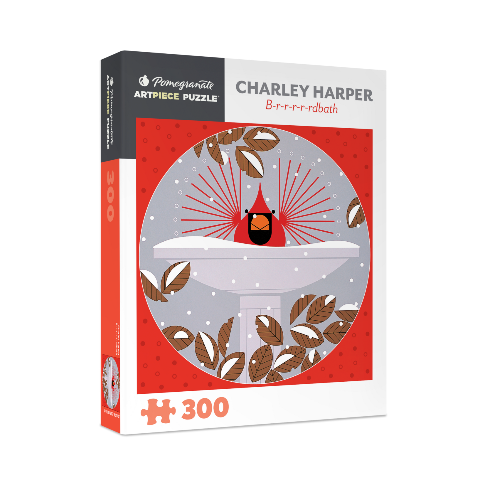 Pomegranate Charley Harper: B-r-r-r-r-rdbath 300-Piece Jigsaw Puzzle