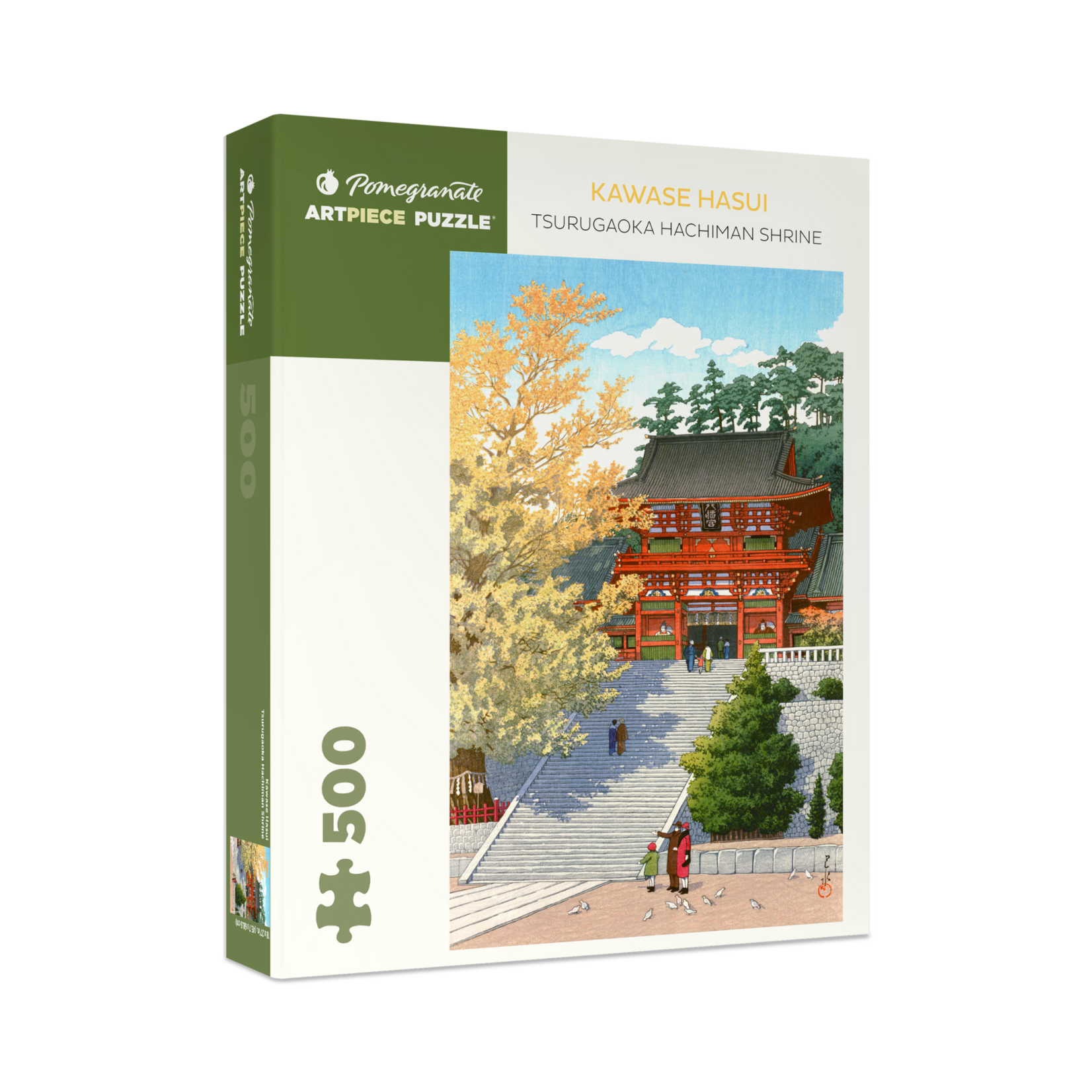 Pomegranate Kawase Hasui: Tsurugaoka Hachiman Shrine 500-Piece Jigsaw Puzzle