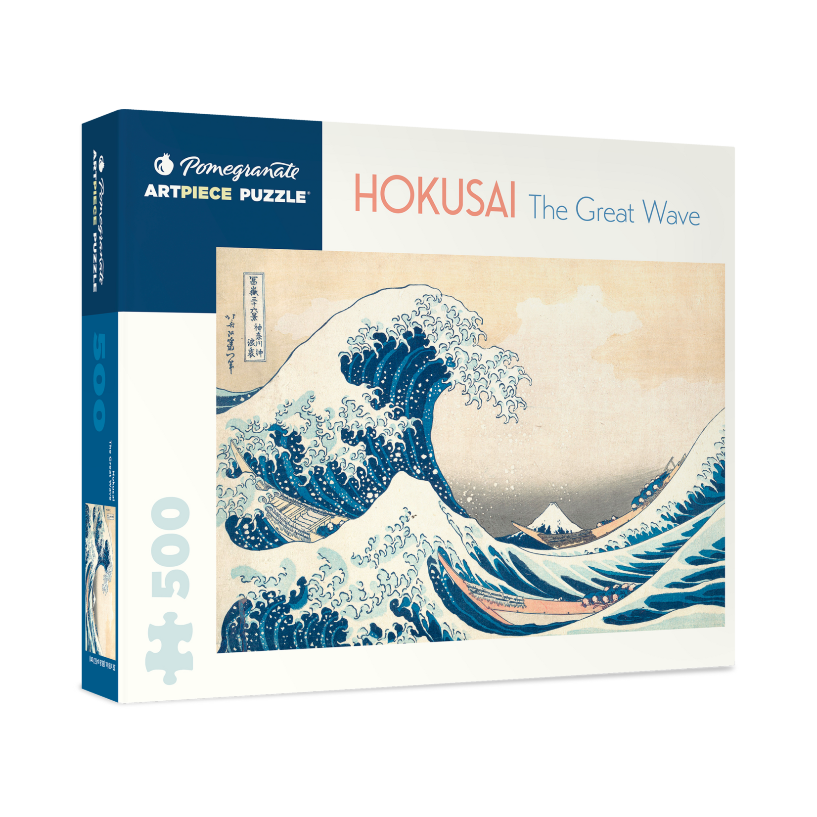 Pomegranate Hokusai: The Great Wave 500-Piece Puzzle
