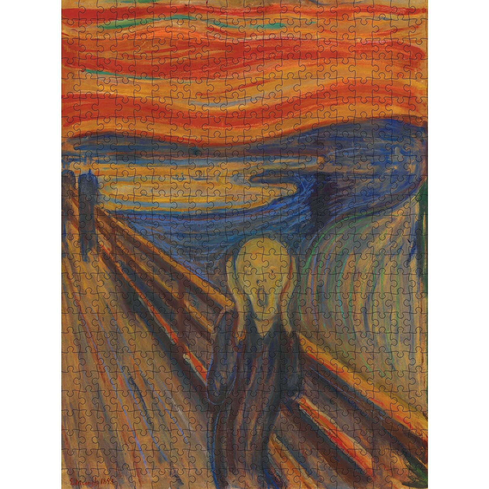 Pomegranate Edvard Munch: The Scream 500-Piece Jigsaw Puzzle