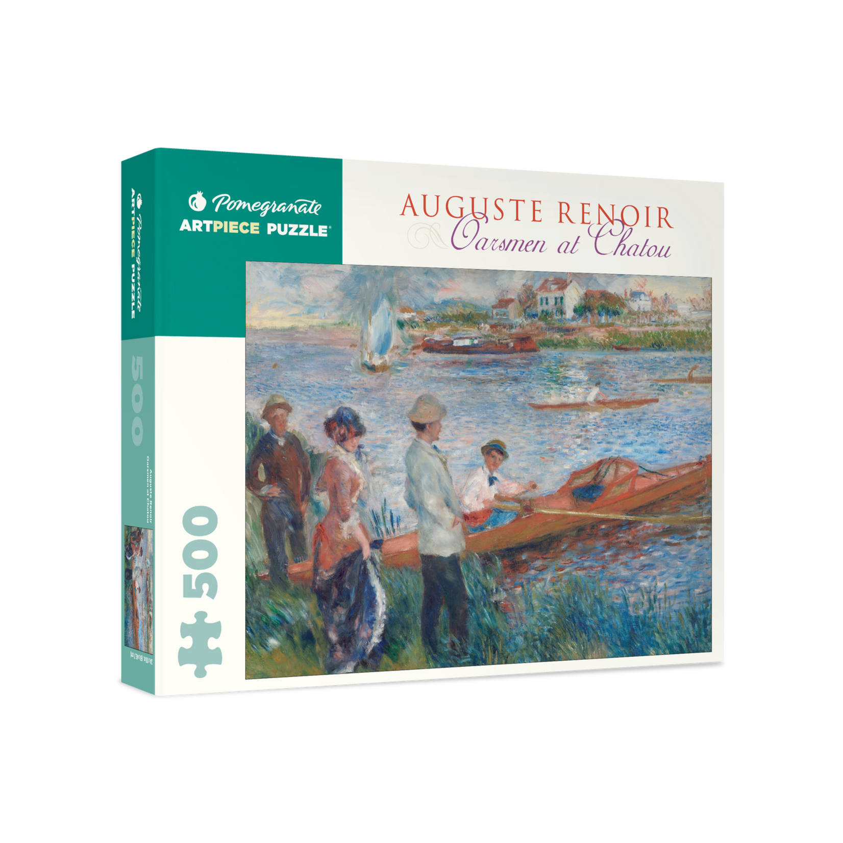 Pomegranate Auguste Renoir: Oarsmen at Chatou 500-piece Jigsaw Puzzle