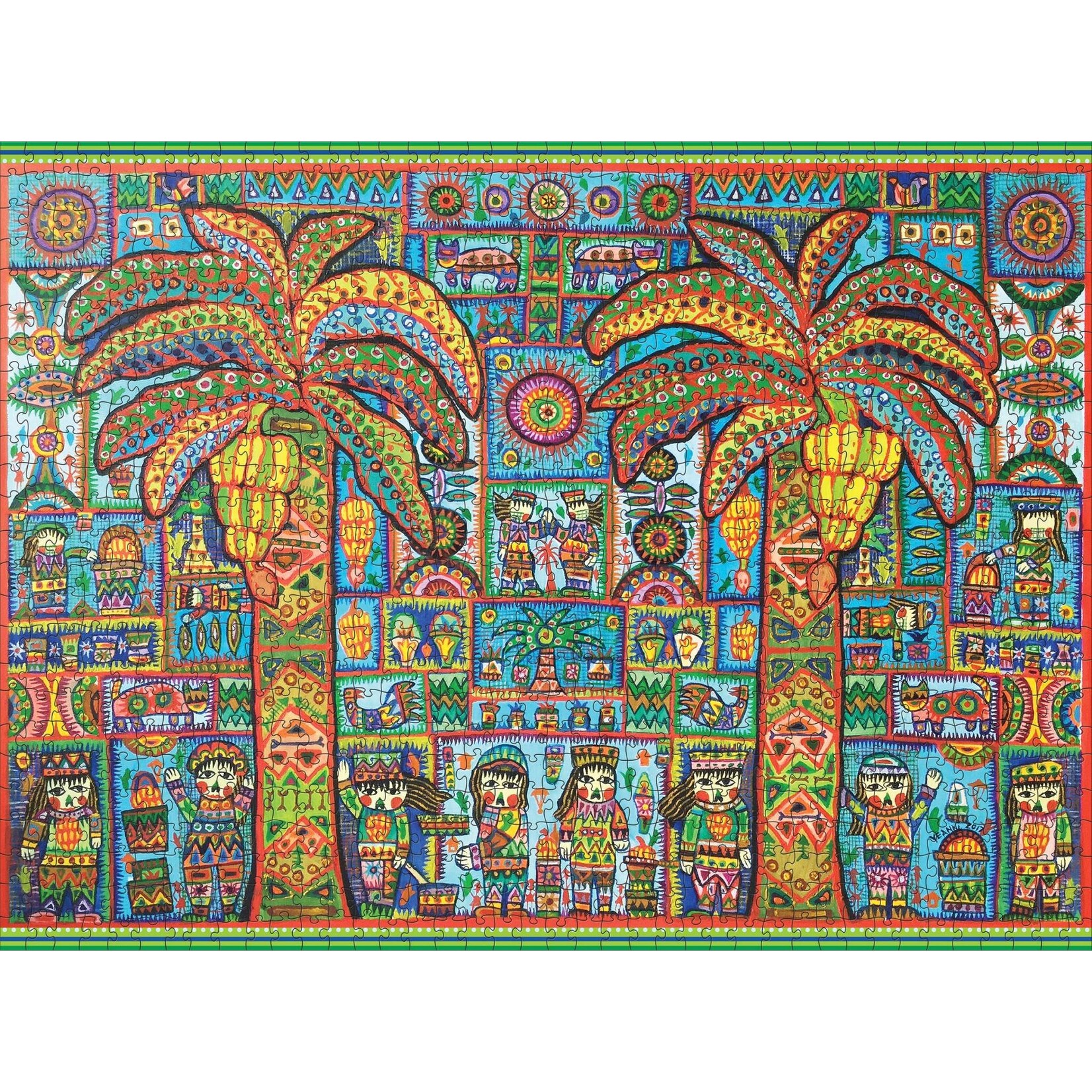 Pomegranate Yeanni Koo: Banana Banana 1000-piece Jigsaw Puzzle