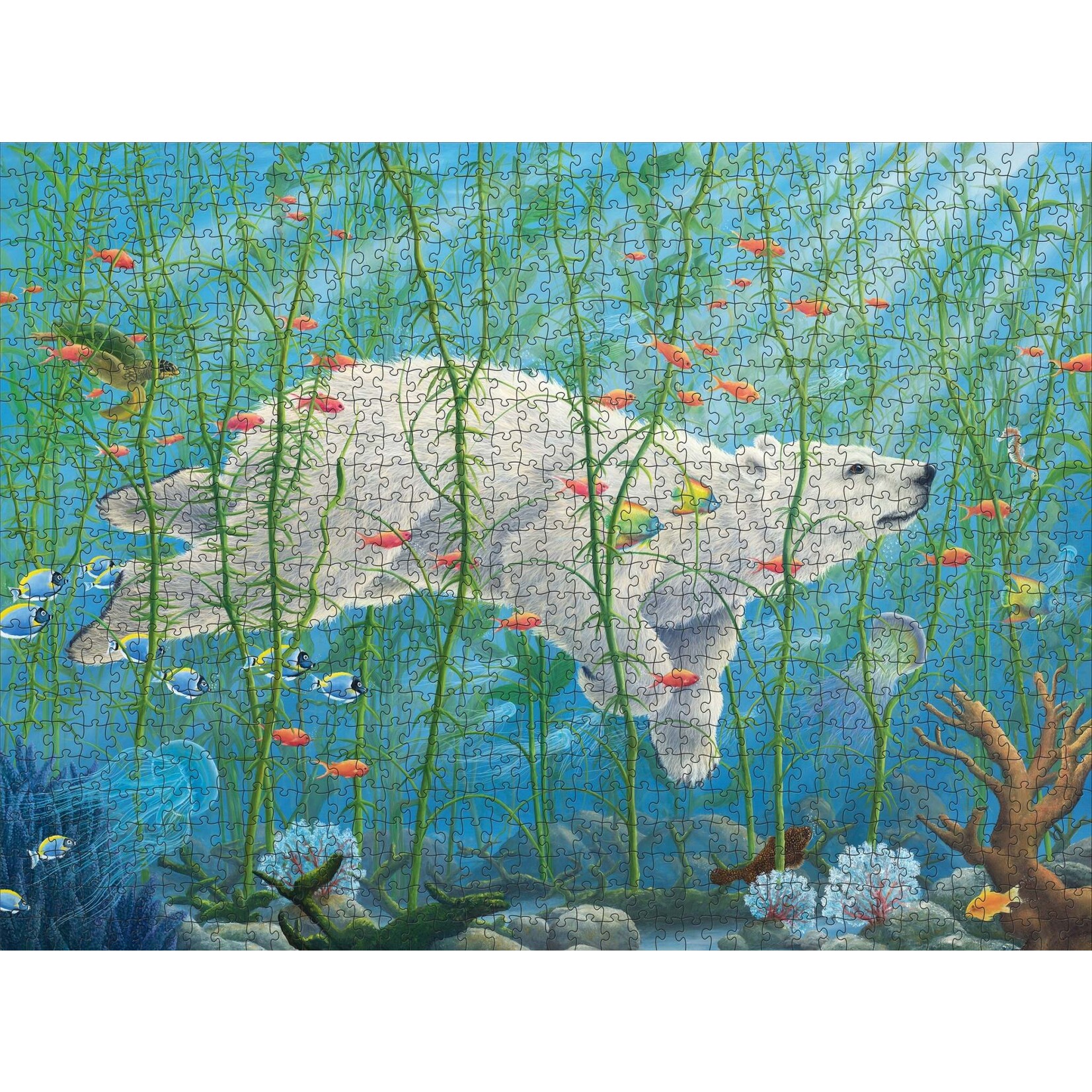Pomegranate Robert Bissell: The Buffalo 1000-Piece Jigsaw Puzzle