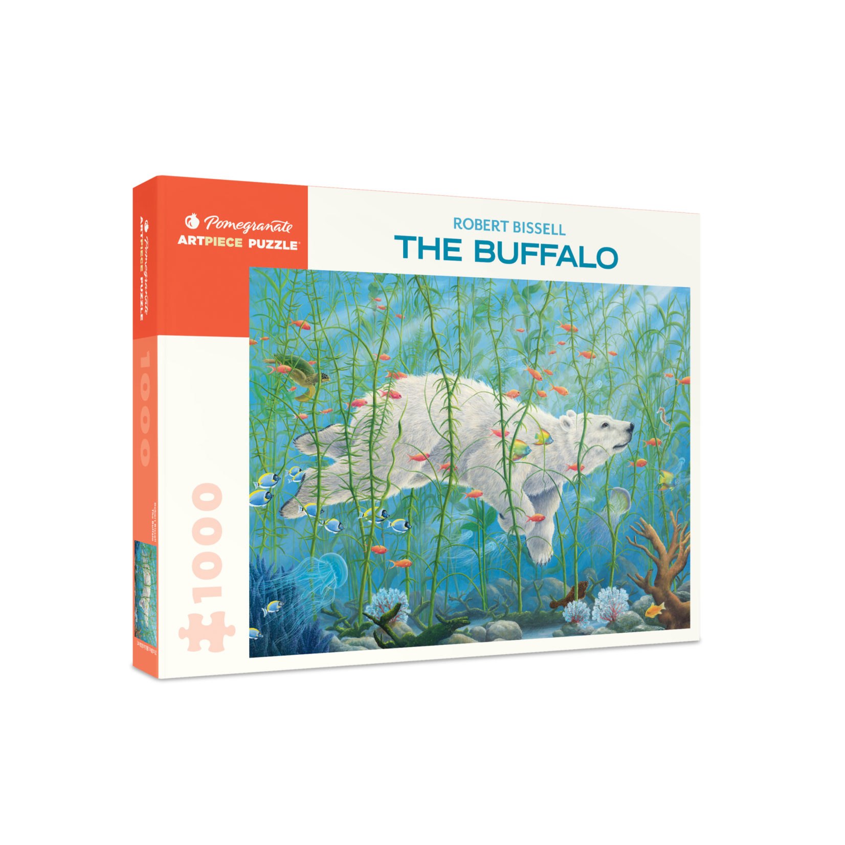 Pomegranate Robert Bissell: The Buffalo 1000-Piece Jigsaw Puzzle