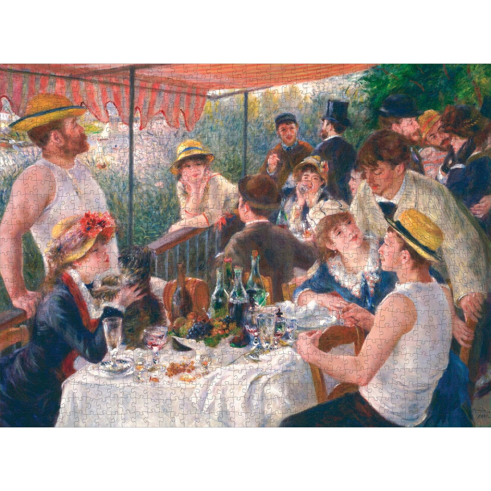 Pomegranate Pierre-Auguste Renoir: Luncheon of the Boating Party 1000-piece Jigsaw Puzzle