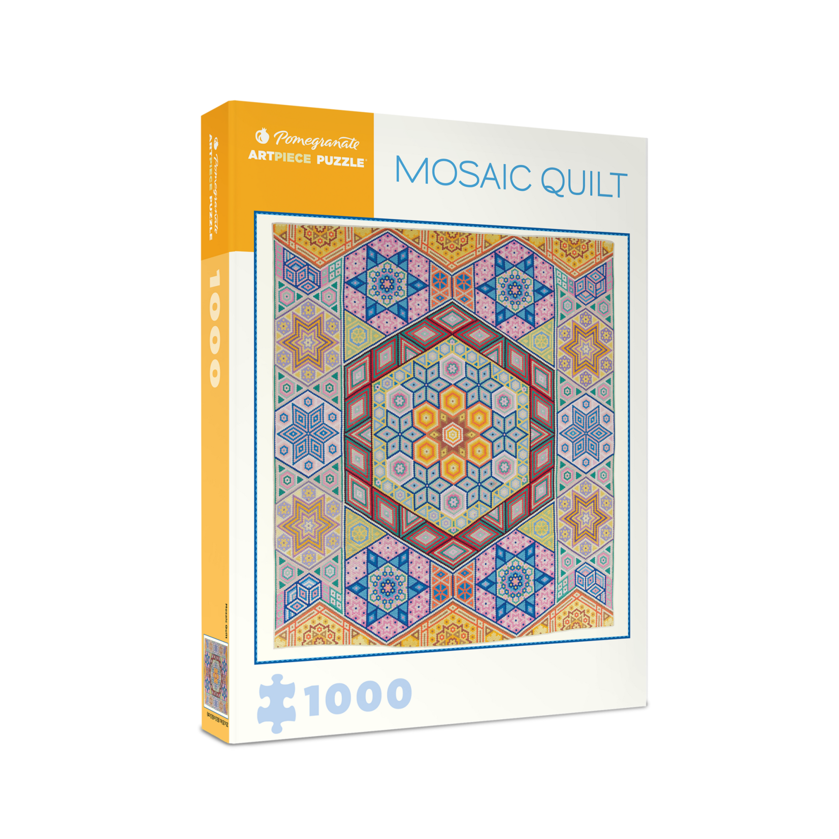 Pomegranate Mosaic Quilt 1000-Piece Jigsaw Puzzle