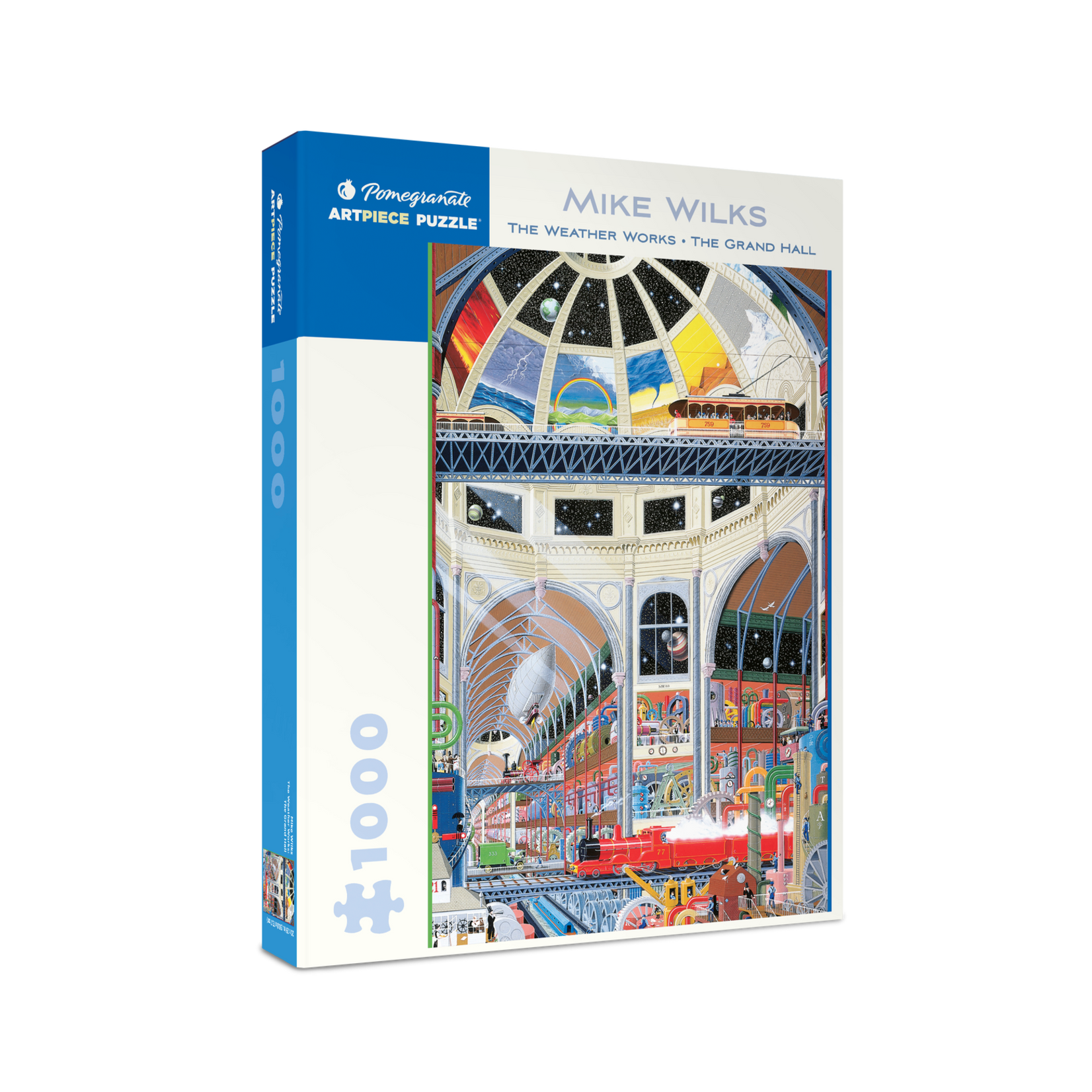 Pomegranate Mike Wilks: The Weather Works: The Grand Hall 1000-Piece Jigsaw Puzzle