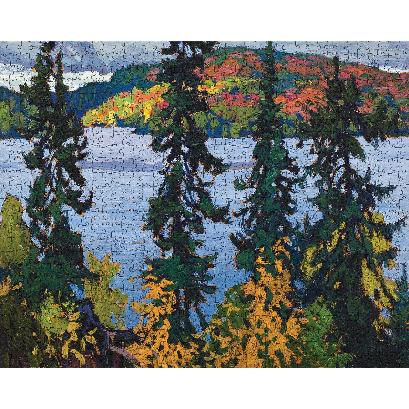 Pomegranate Lawren S. Harris: Montreal River 1000-Piece Jigsaw Puzzle