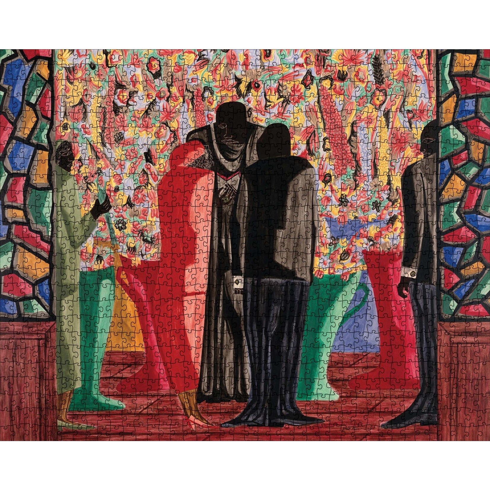 Pomegranate Jacob Lawrence: The Wedding 1000-Piece Jigsaw Puzzle