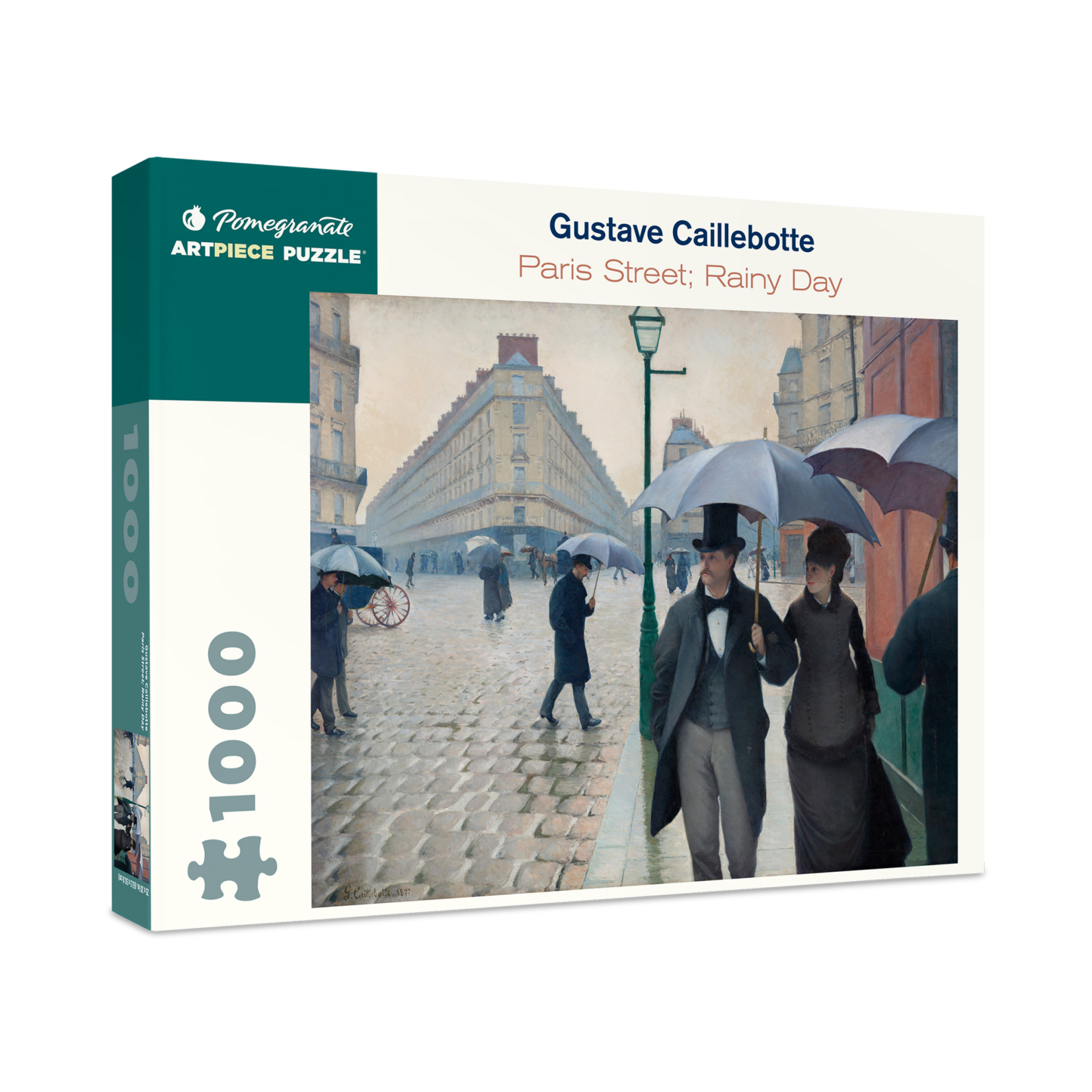 Pomegranate Gustave Caillebotte: Paris Street; Rainy Day 1000-Piece Jigsaw Puzzle