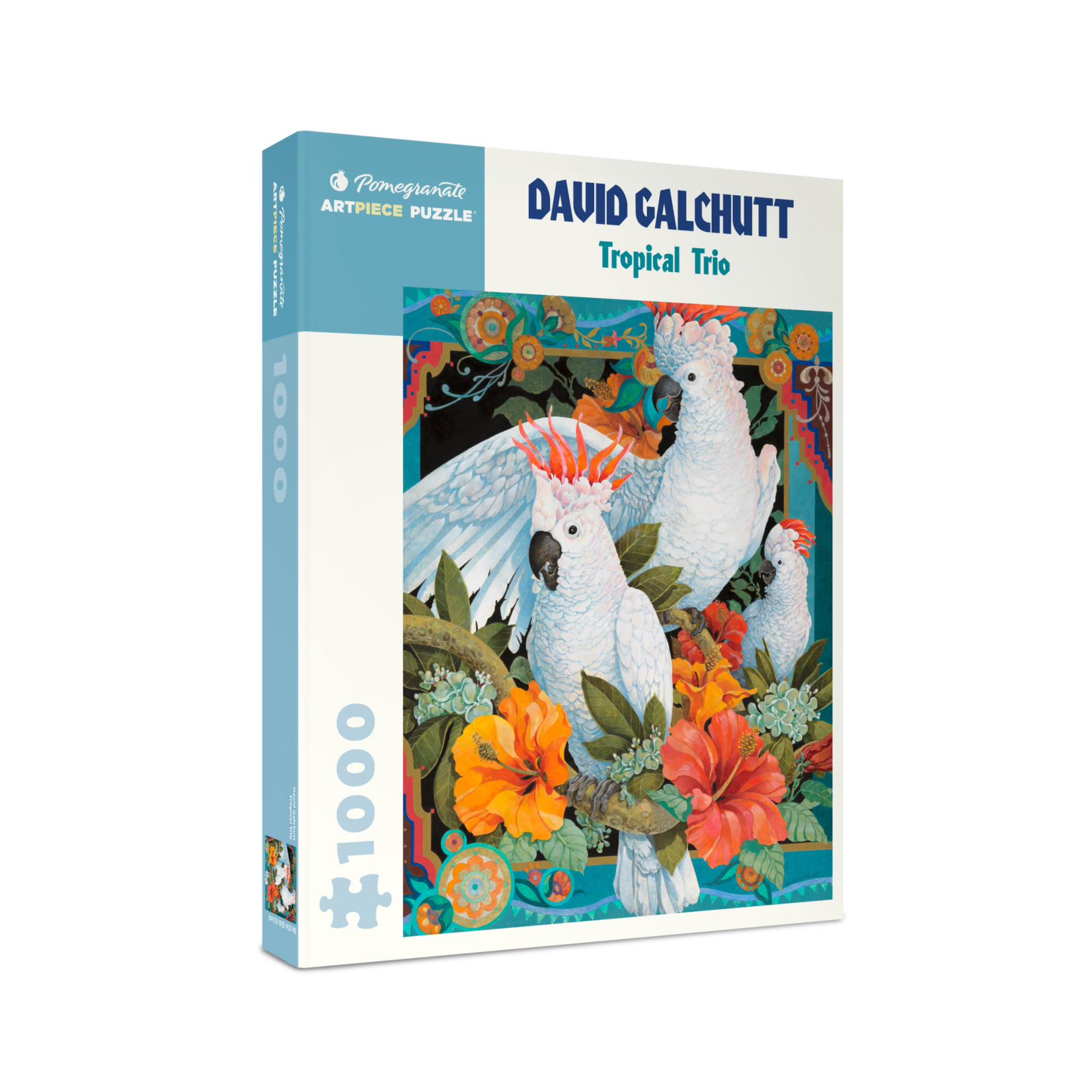 Pomegranate David Galchutt: Tropical Trio 1000-Piece Jigsaw Puzzle