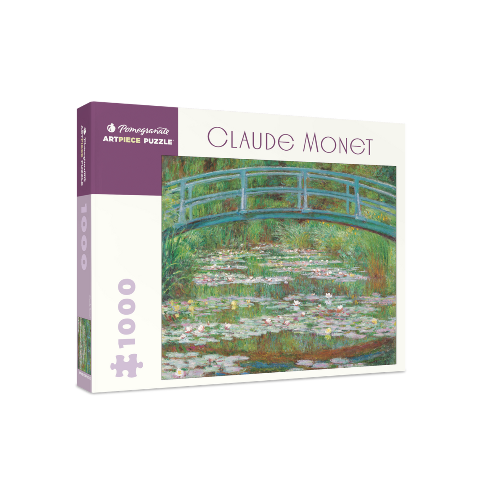 Pomegranate Claude Monet: Japanese Footbridge, The 1000-piece Jigsaw Puzzle
