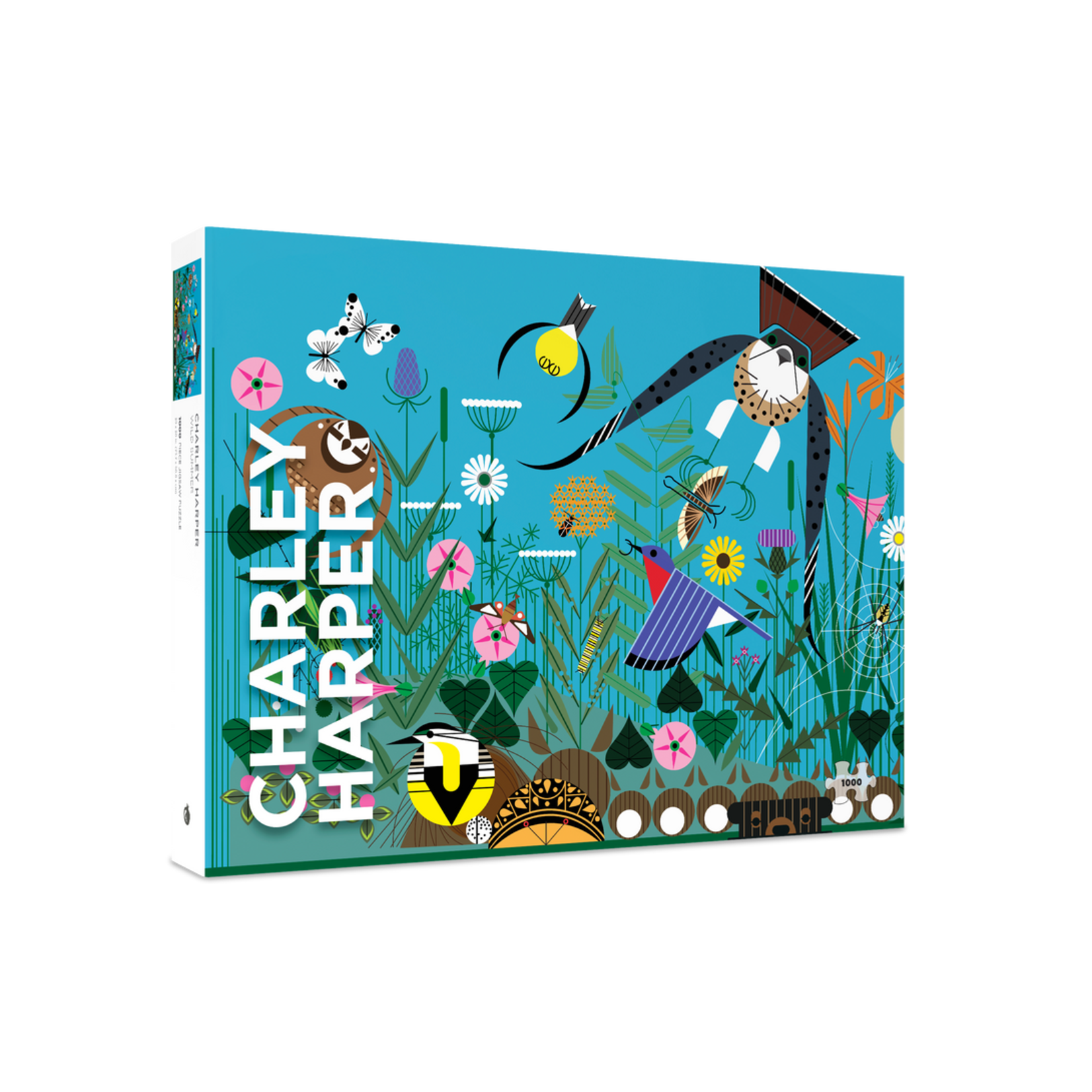 Pomegranate Charley Harper: Wild Summer 1000-Piece Jigsaw Puzzle