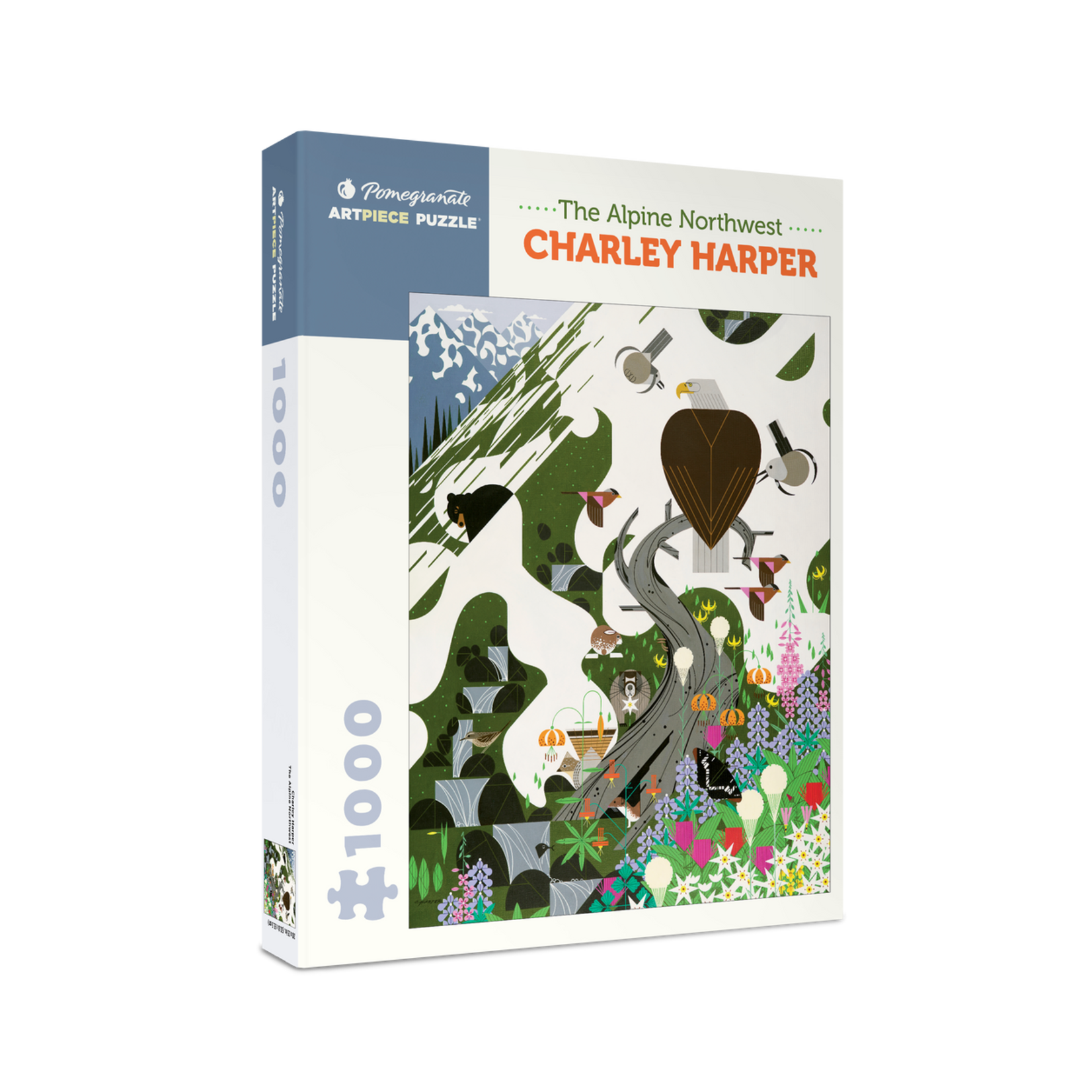 Pomegranate Charley Harper: The Alpine Northwest 1000-piece Jigsaw Puzzle