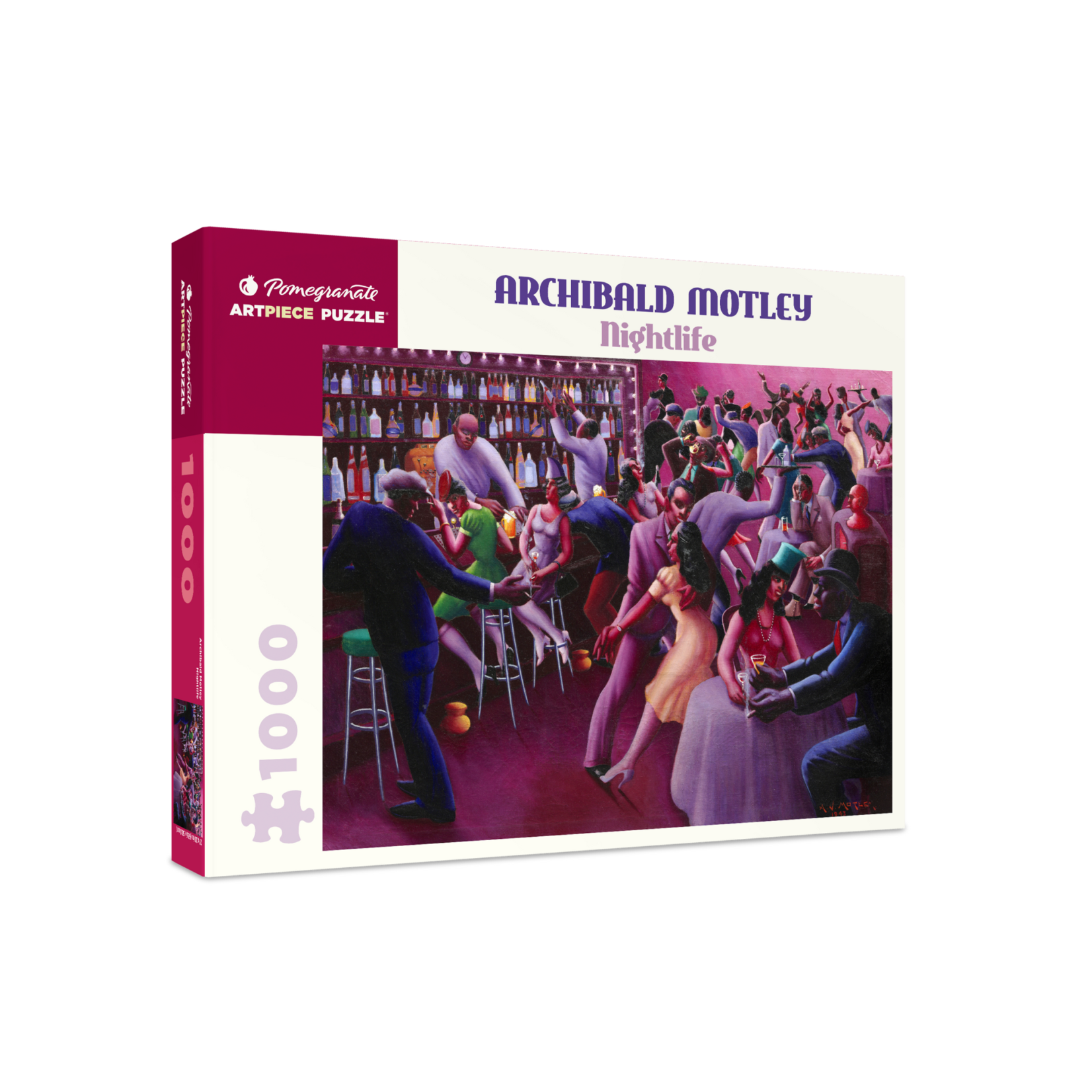 Pomegranate Archibald Motley: Nightlife 1000-Piece Jigsaw Puzzle