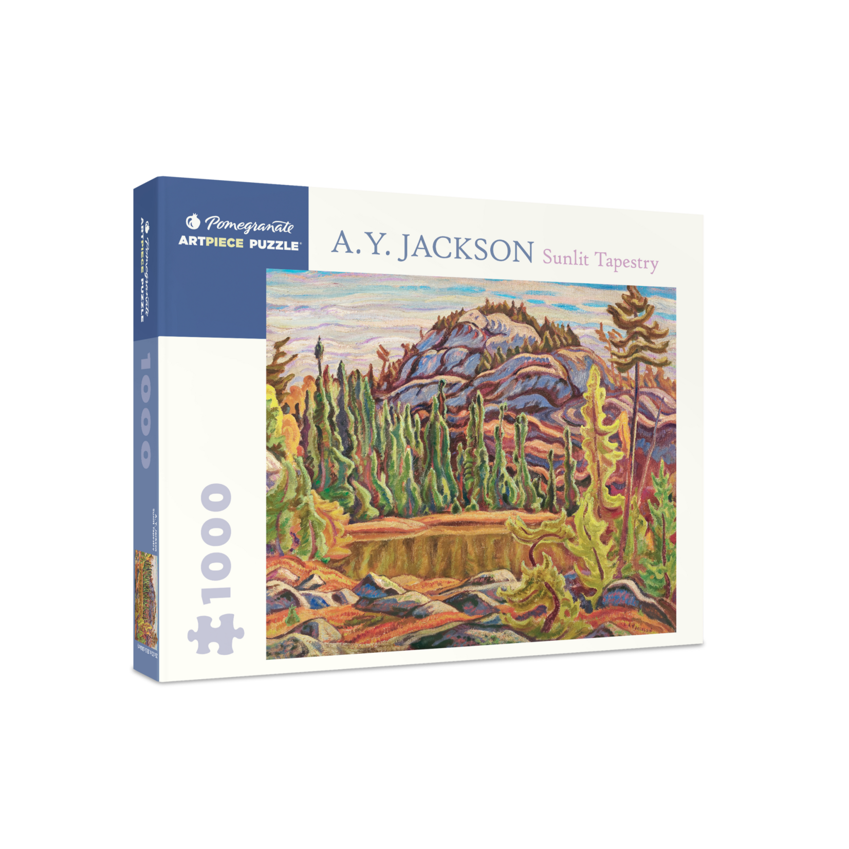 Pomegranate AY Jackson: Sunlit Tapestry 1000-Piece Jigsaw Puzzle
