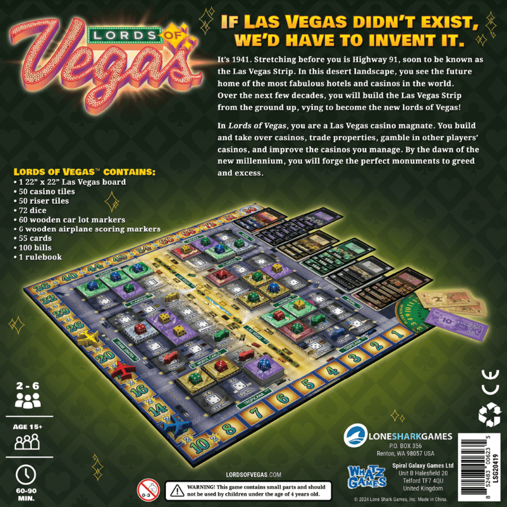 Lone Shark Games Lords of Vegas