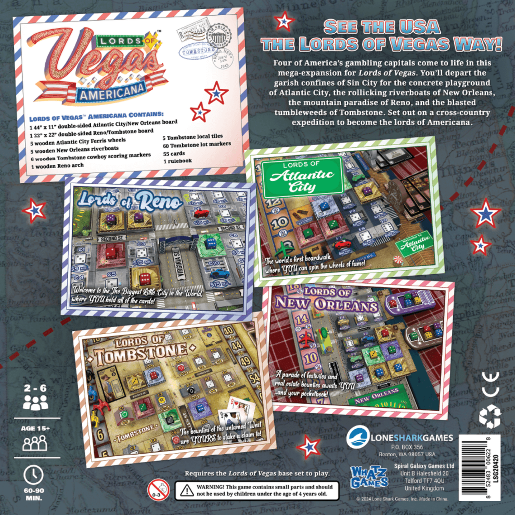 Lone Shark Games Lords of Vegas: Americana