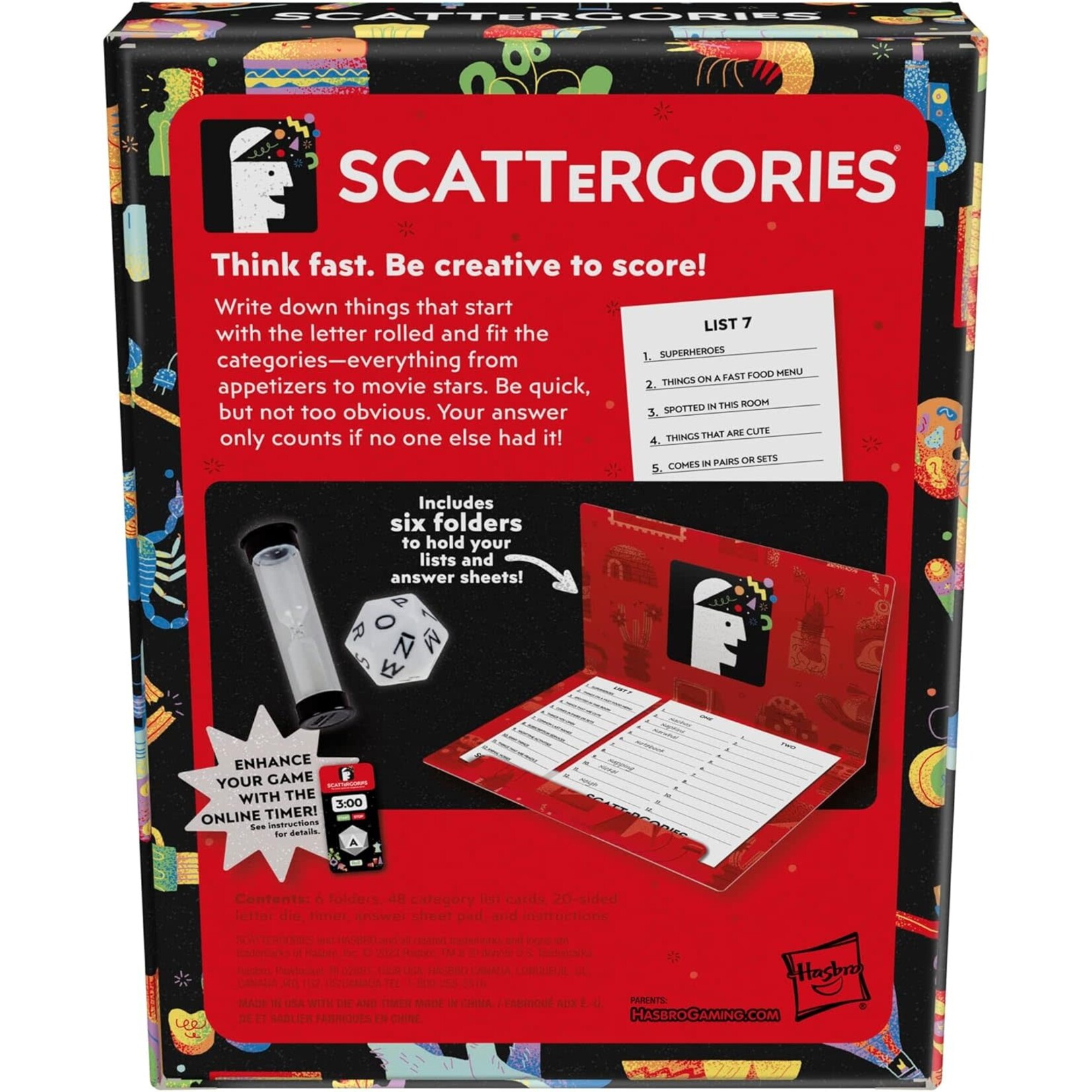 Hasbro Gaming Scattergories