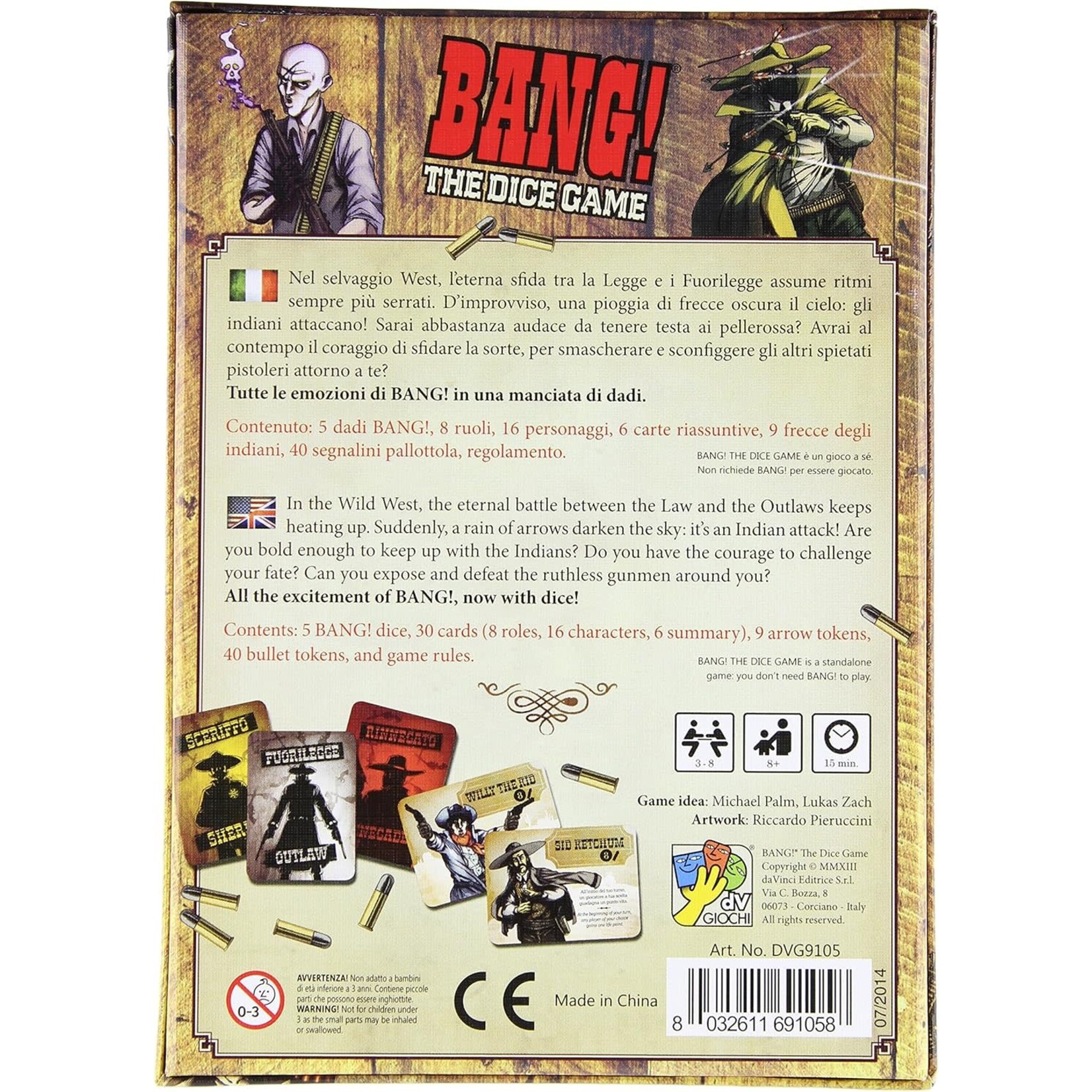 DV Games Bang!: The Dice Game