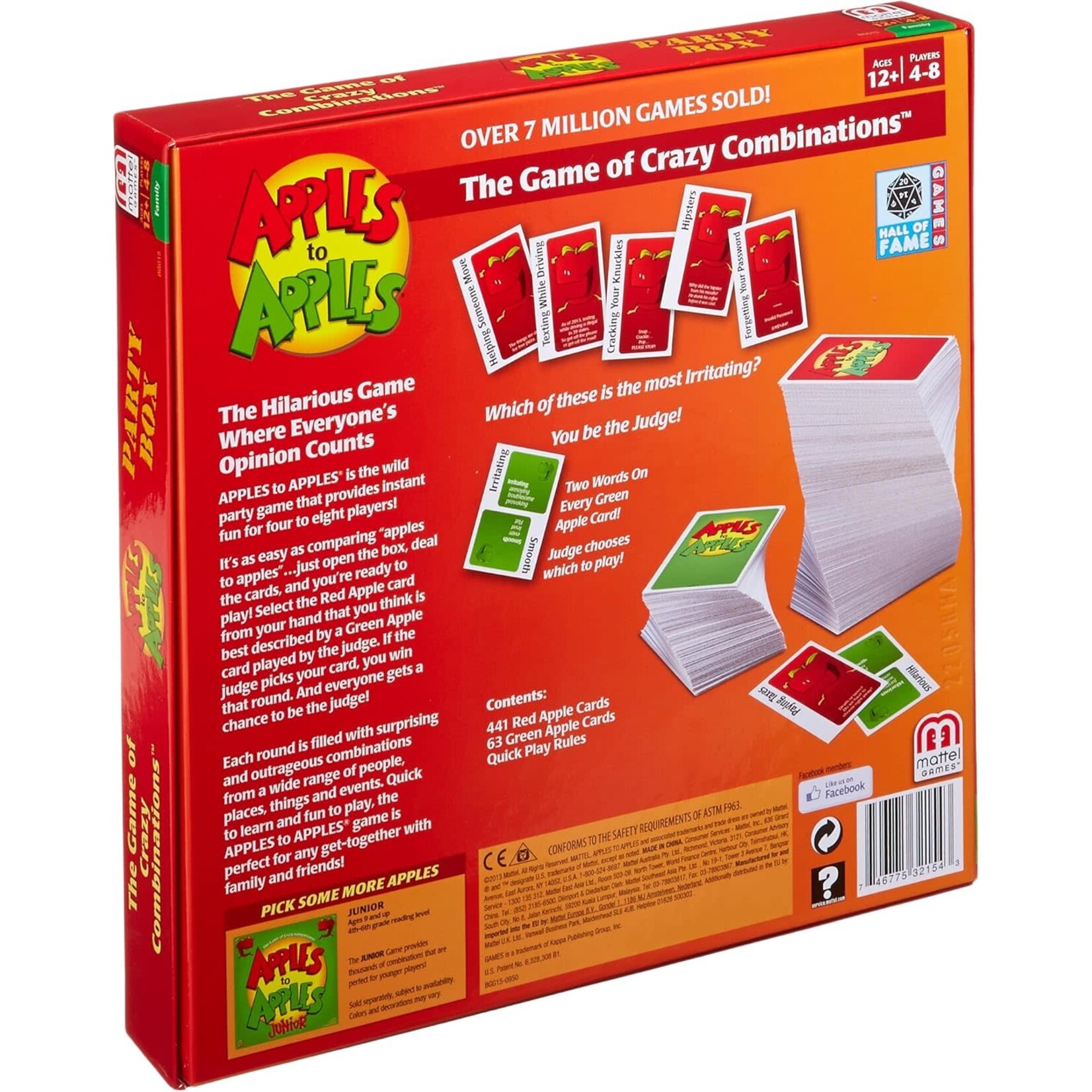 Mattel Apples To Apples