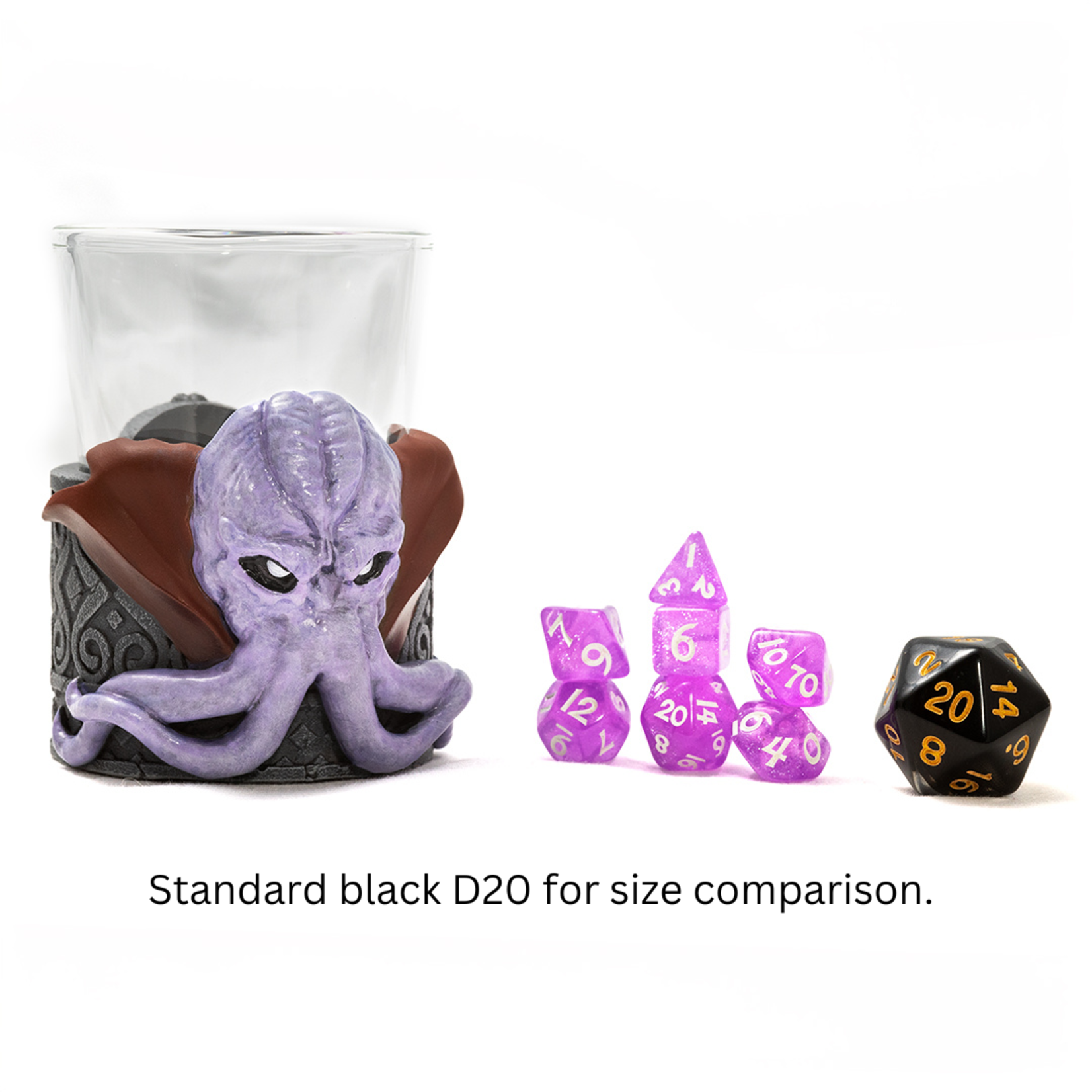Sirius Dice D&D Mini Dice Cups w/ 7pc Mini Dice Set