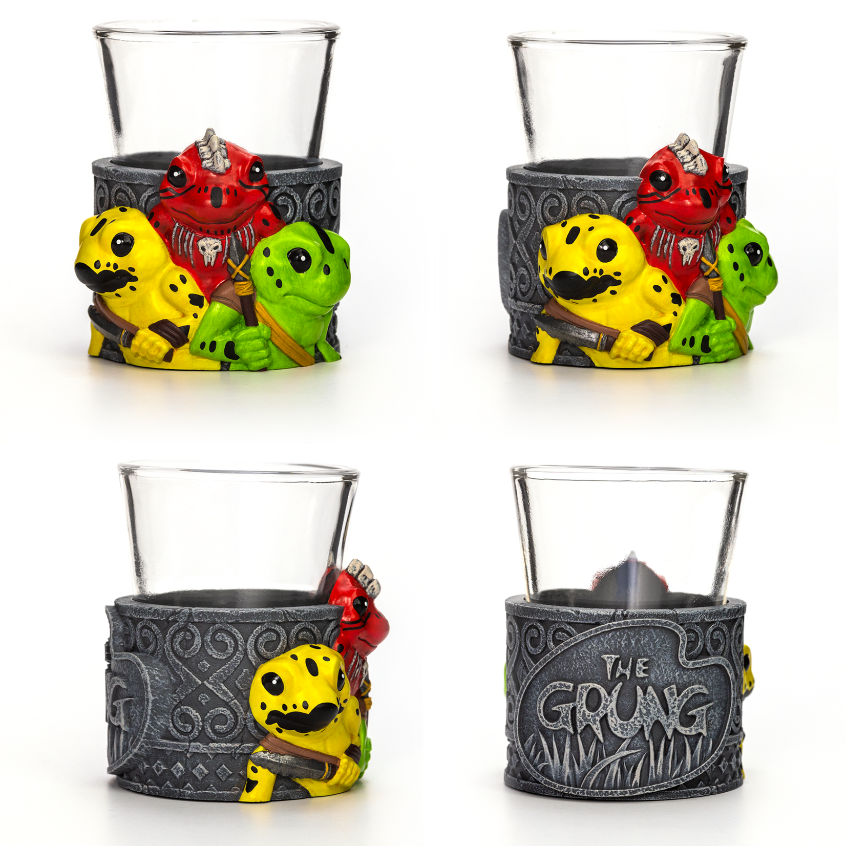 Sirius Dice D&D Mini Dice Cups w/ 7pc Mini Dice Set