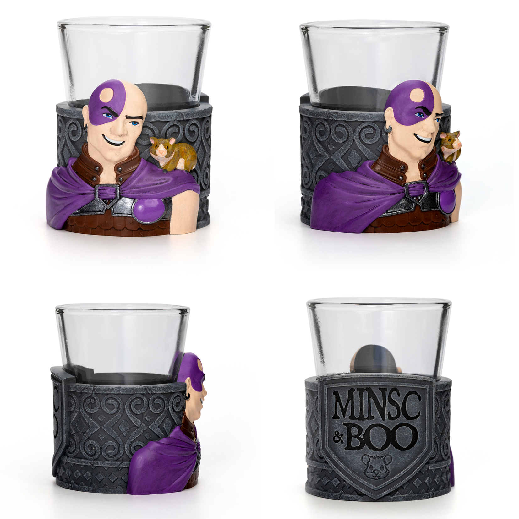 Sirius Dice D&D Mini Dice Cups w/ 7pc Mini Dice Set