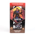 Sirius Dice D&D Adventure Dice Set - Fighter: Red