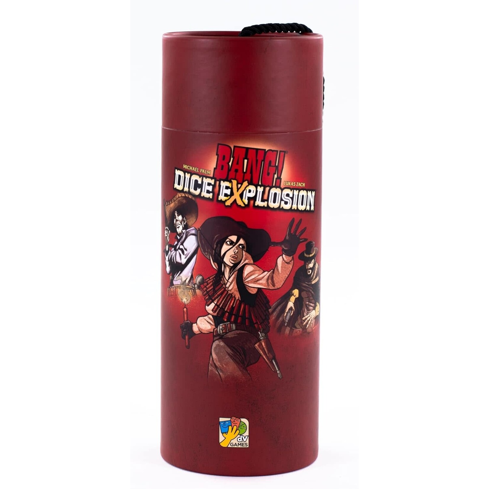 DV Games Bang Dice Explosion - Dice Game - for 3 to 8 Players and Ages 8+ DV Games Bang Dice Explosion - Dice Game - for 3 to 8 Players and Ages 8+