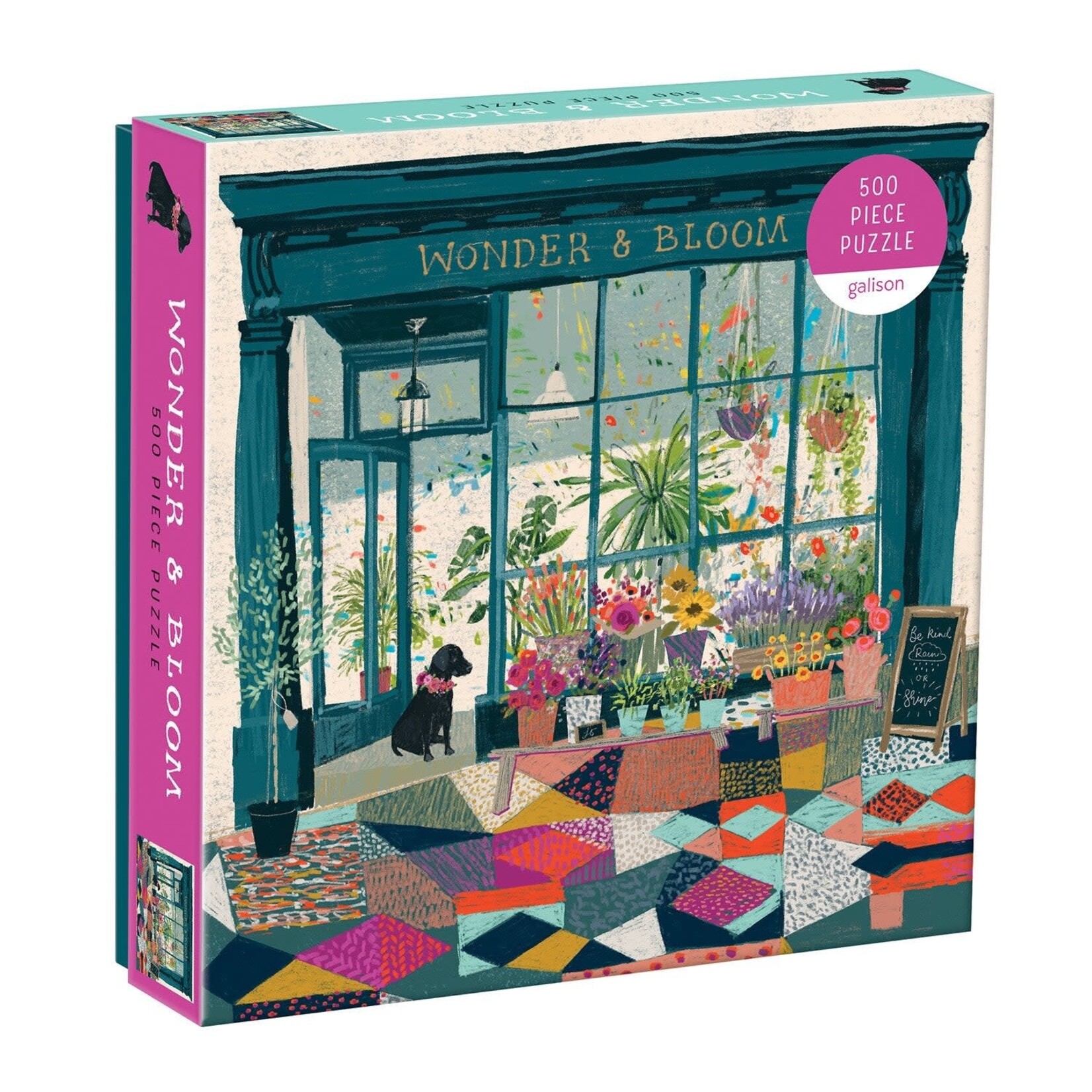 galison Wonder & Bloom 500 Piece Jigsaw Puzzle