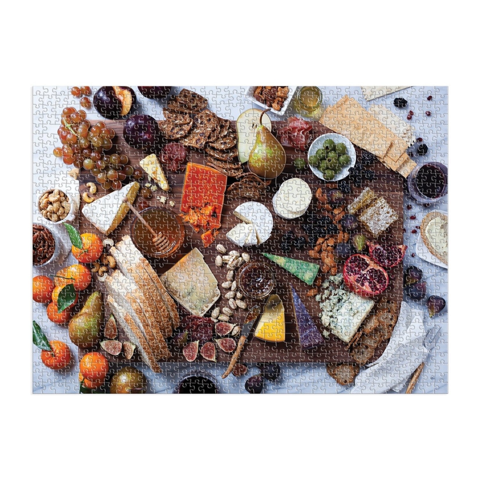 galison Art of the Cheeseboard 1000 Piece Multi-Puzzle Puzzle