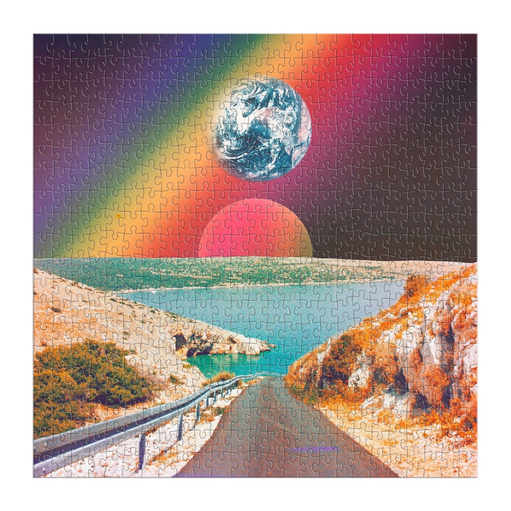 galison Cosmic Rainbow 500 Piece Puzzle
